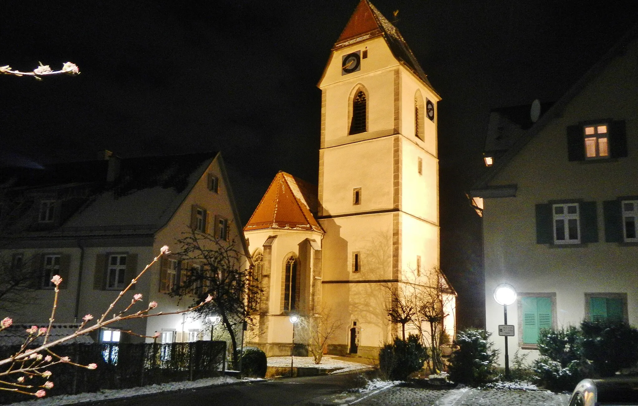 Photo showing: Evangelische Kirche in Ehningen