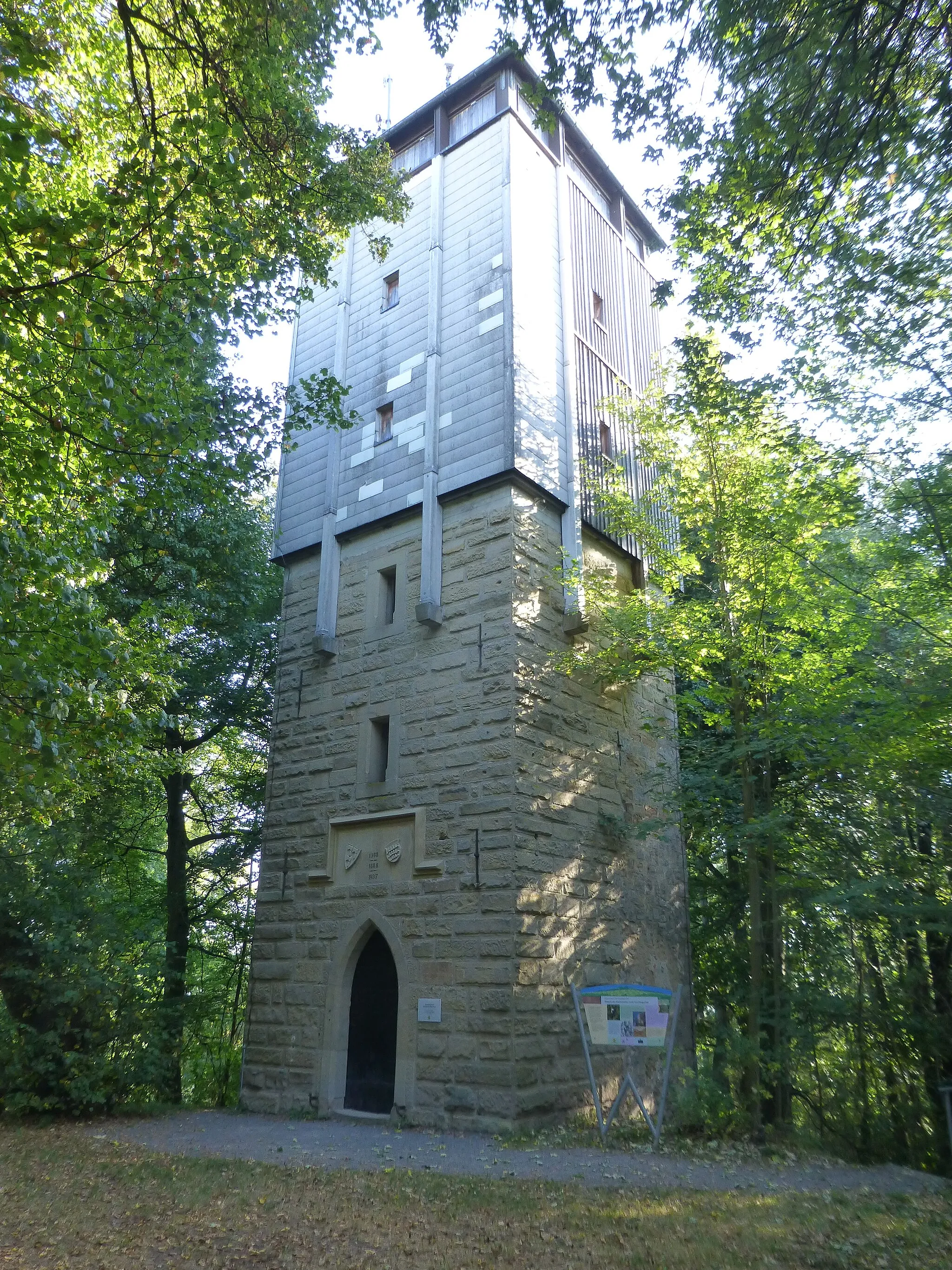 Photo showing: Wunnensteinturm bei Großbottwar-Winzerhausen
