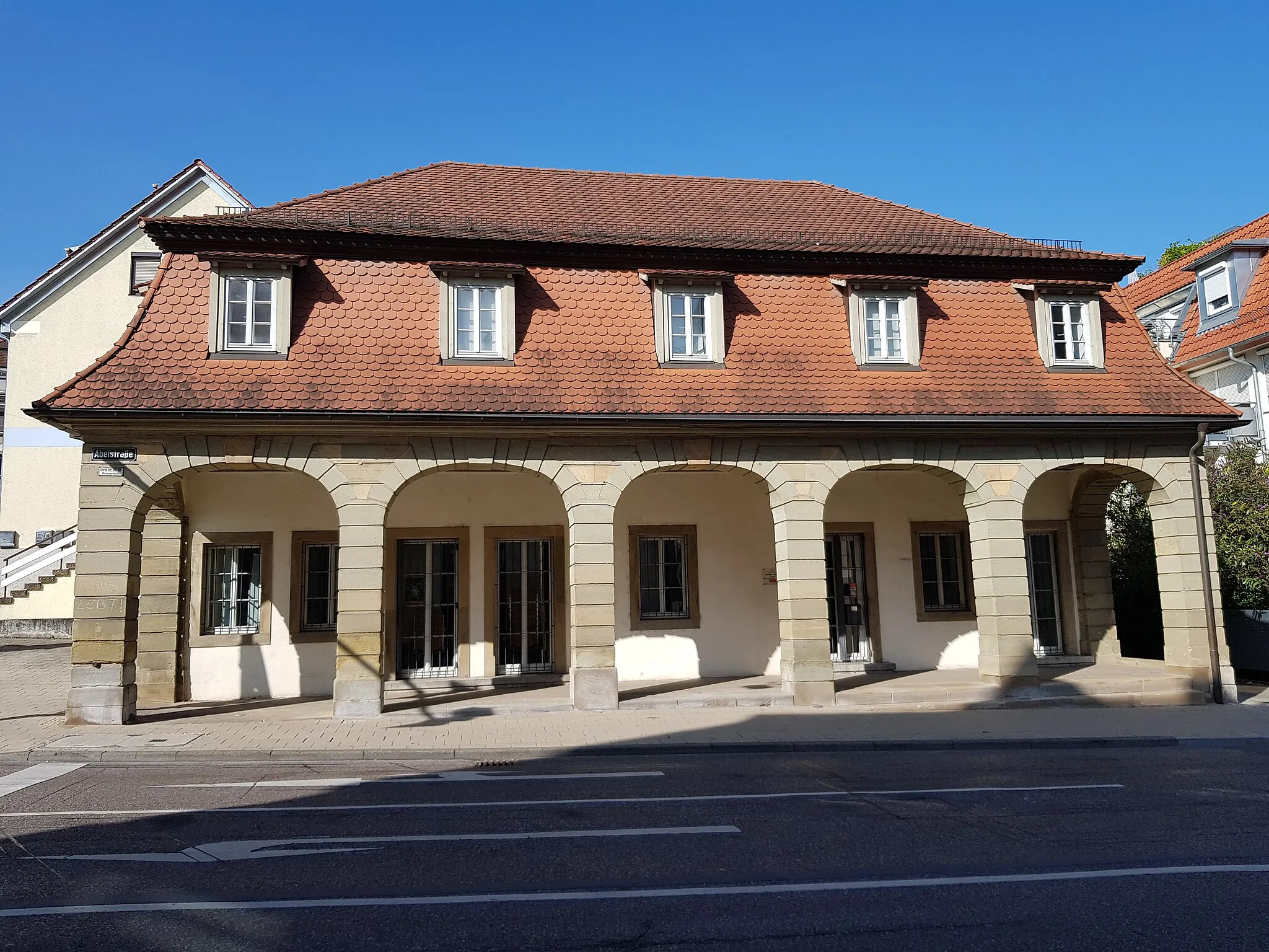 Photo showing: Asperger Torhaus, Asperger Straße 52, Ludwigsburg