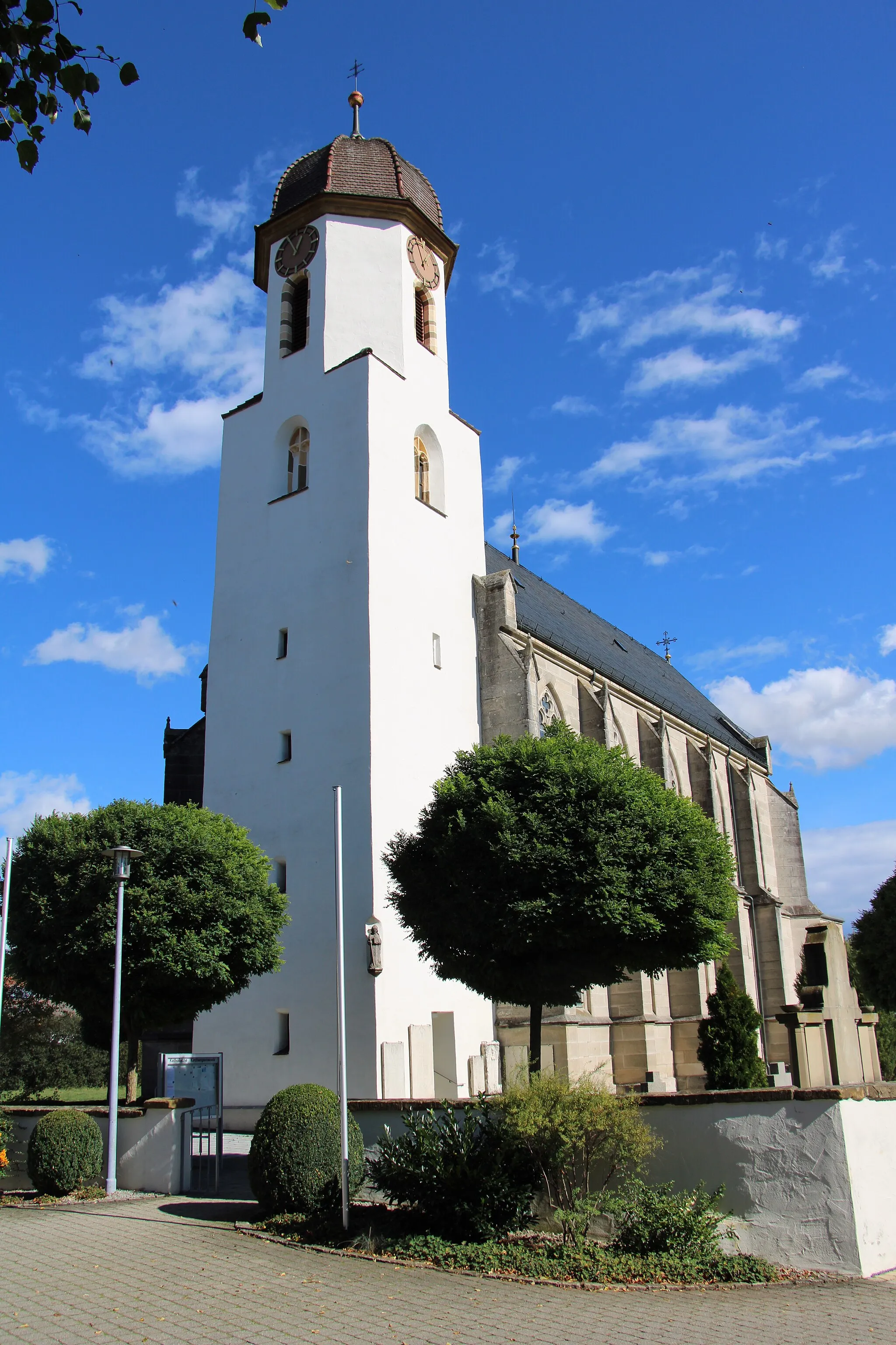 Photo showing: Pfarrkirche St. Nikolaus Dalkingen