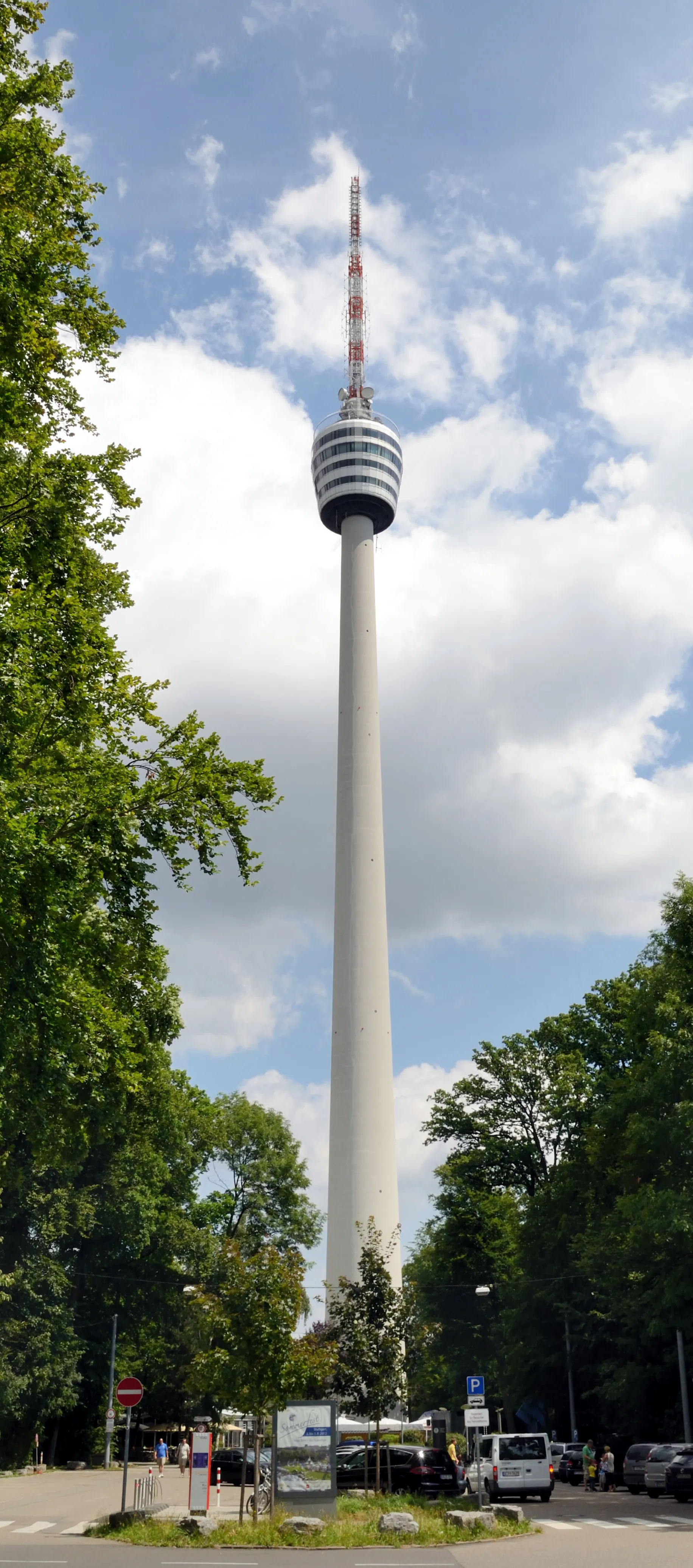 Photo showing: Television Tower Stuttgart