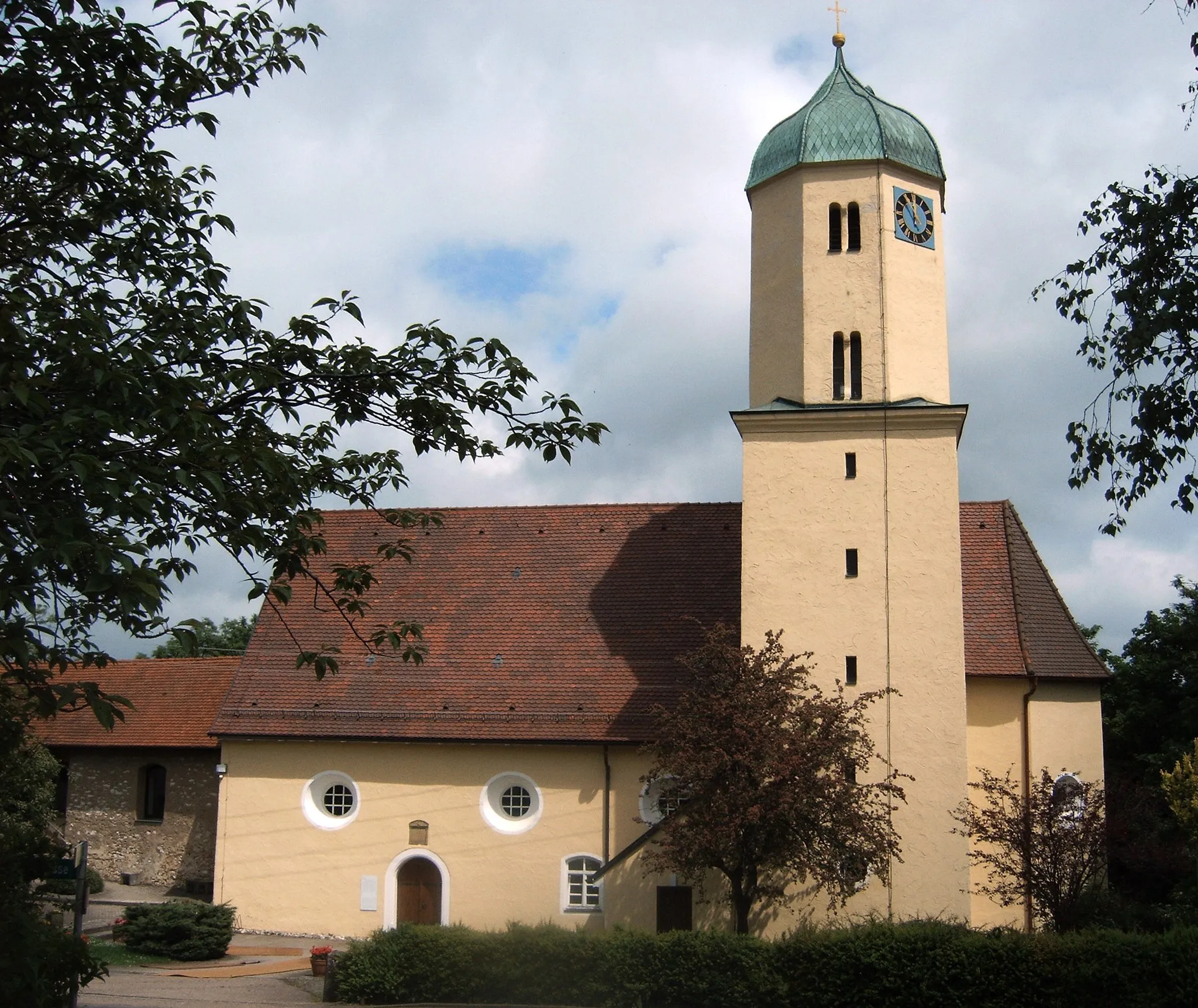 Photo showing: Dorfkirche in Lauterburg (Essingen (Württemberg))