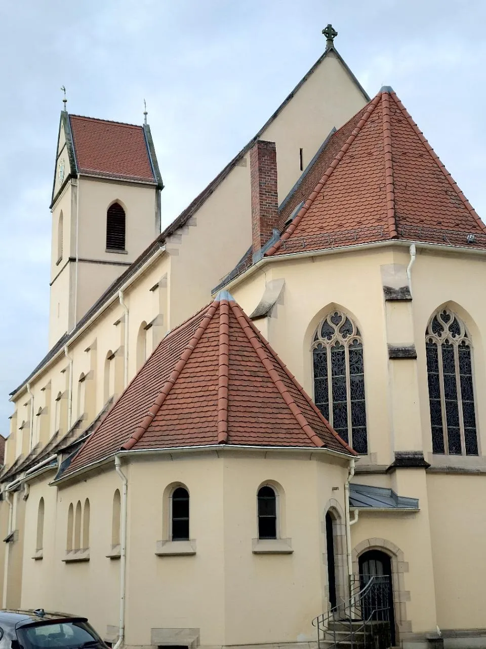 Photo showing: Kirchen  am Neckar II: St. Kolumban in Unterboihingen