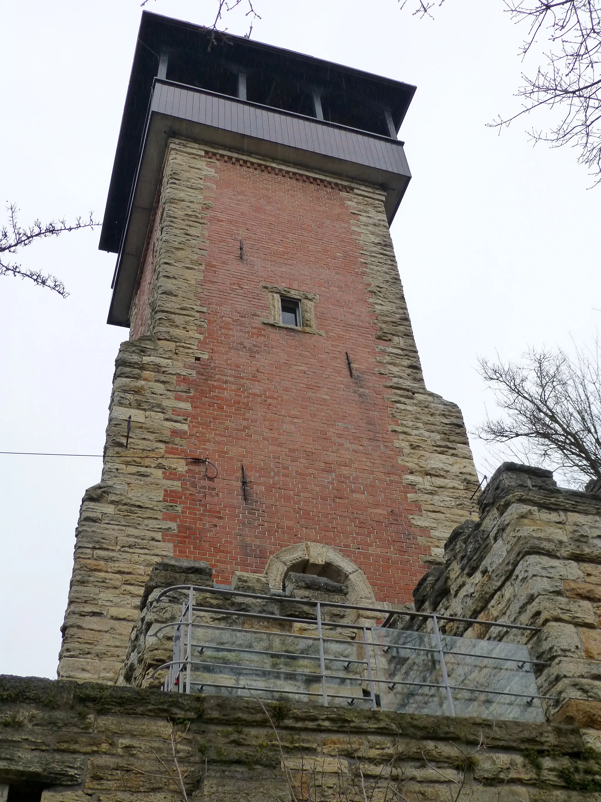 Photo showing: Aussichtsturm Burgholzhof; Nahaufnahme