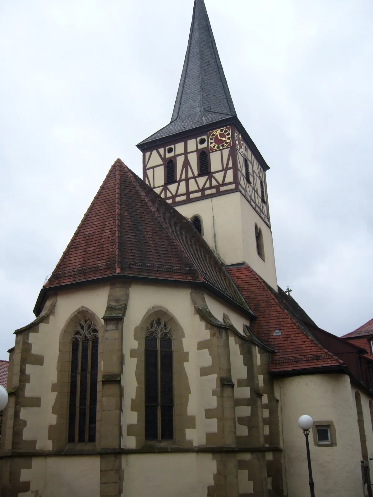 Photo showing: Die evangelische Nikolauskirche in Ingelfingen