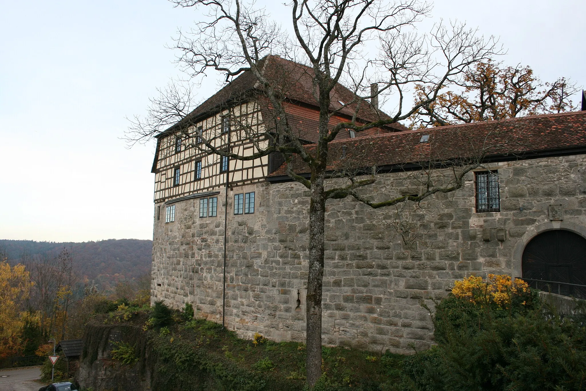 Photo showing: Burg Maienfels bei Wüstenrot