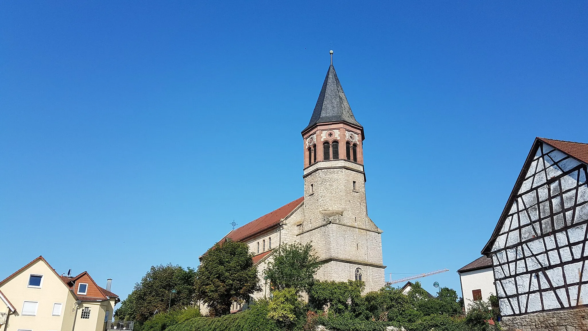 Photo showing: Alte Kilianskirche Assamstadt