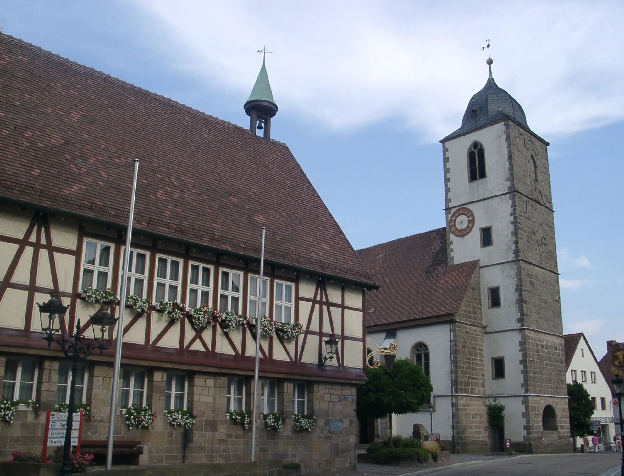 Photo showing: Waldenburg (Württemberg) Kirche