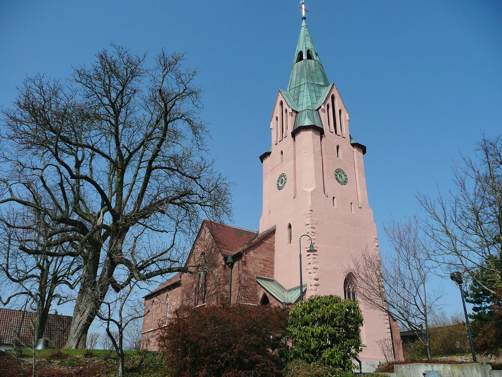 Photo showing: Evangelische Kirche in Wurmberg