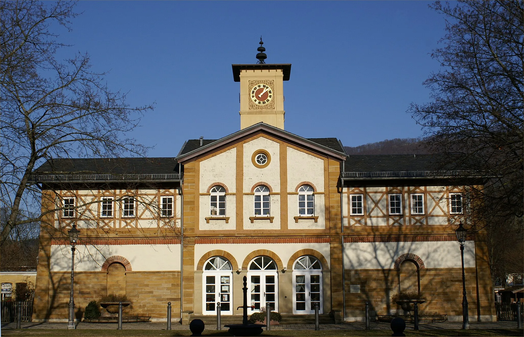Photo showing: Das ehemalige Bad- und Waschhaus in der Historischen Arbeitersiedlung Kuchen