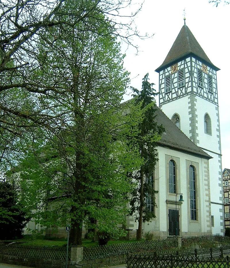 Photo showing: evang. Johanneskirche