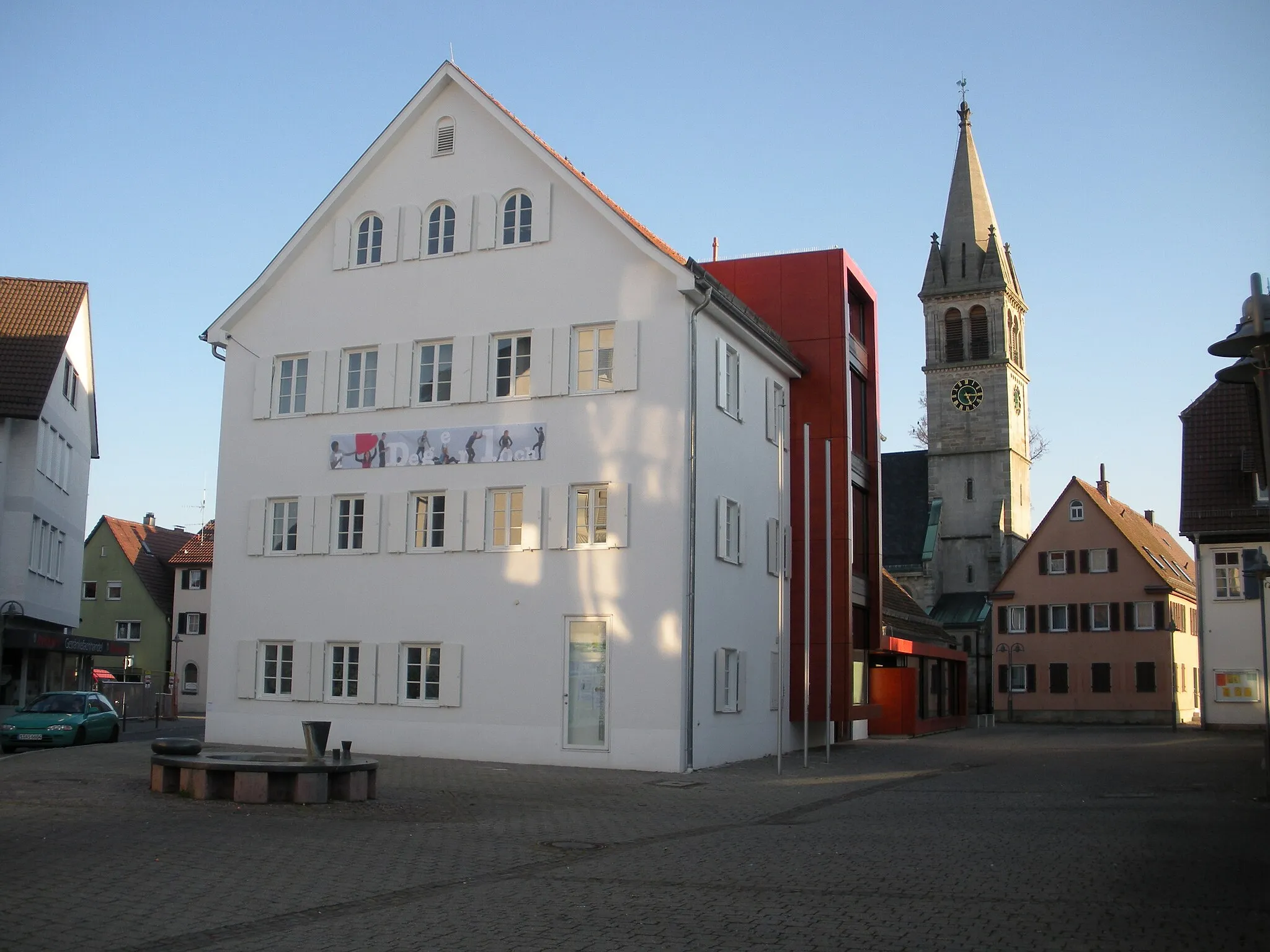 Photo showing: Town Hall in Stuttgart-Degerloch