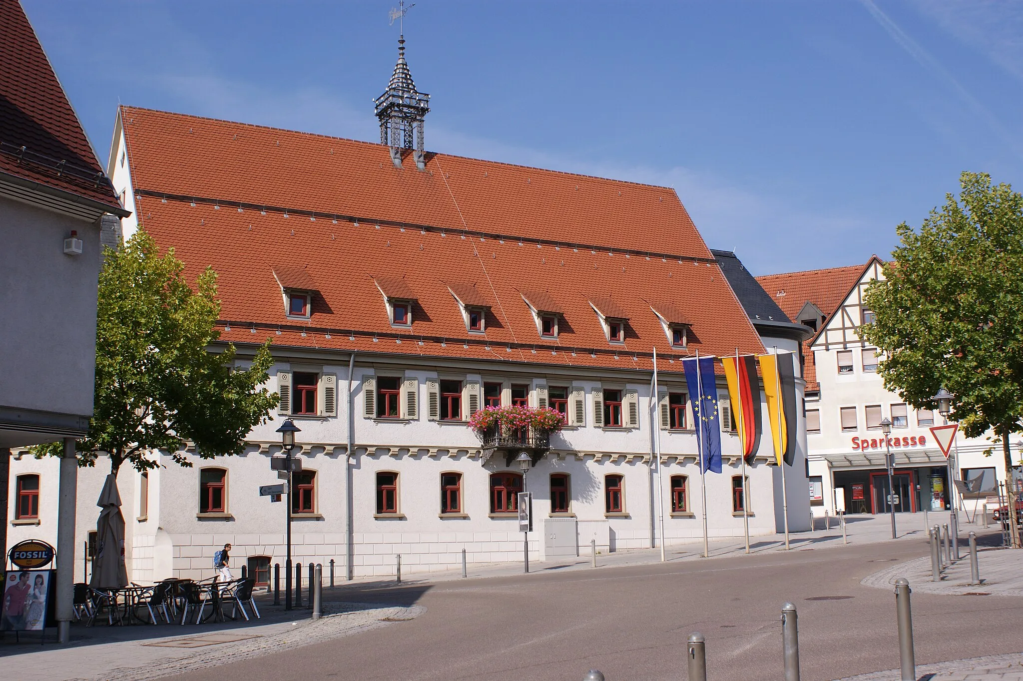 Photo showing: das Langenauer Rathaus