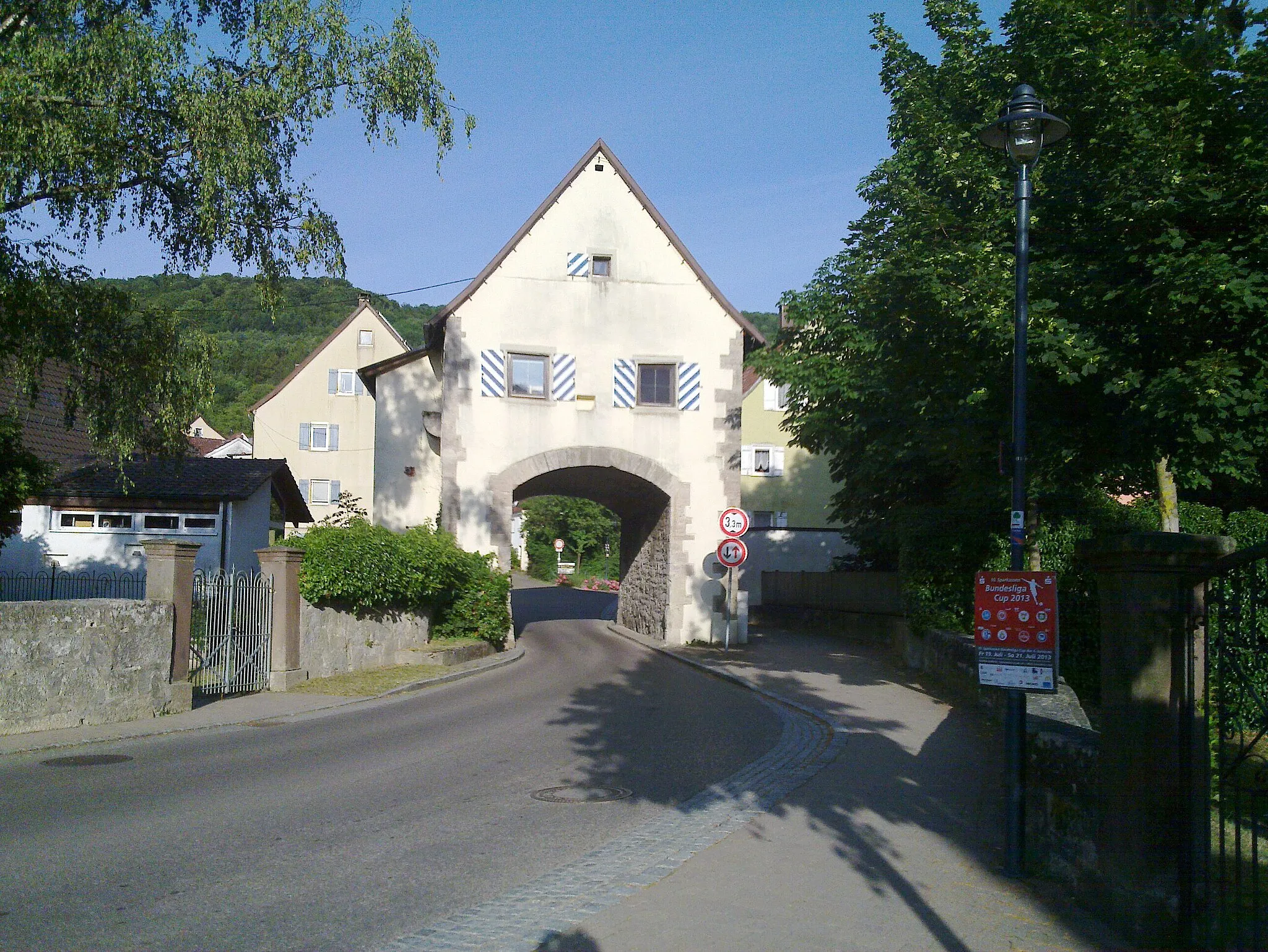 Photo showing: Stadttor in Braunsbach