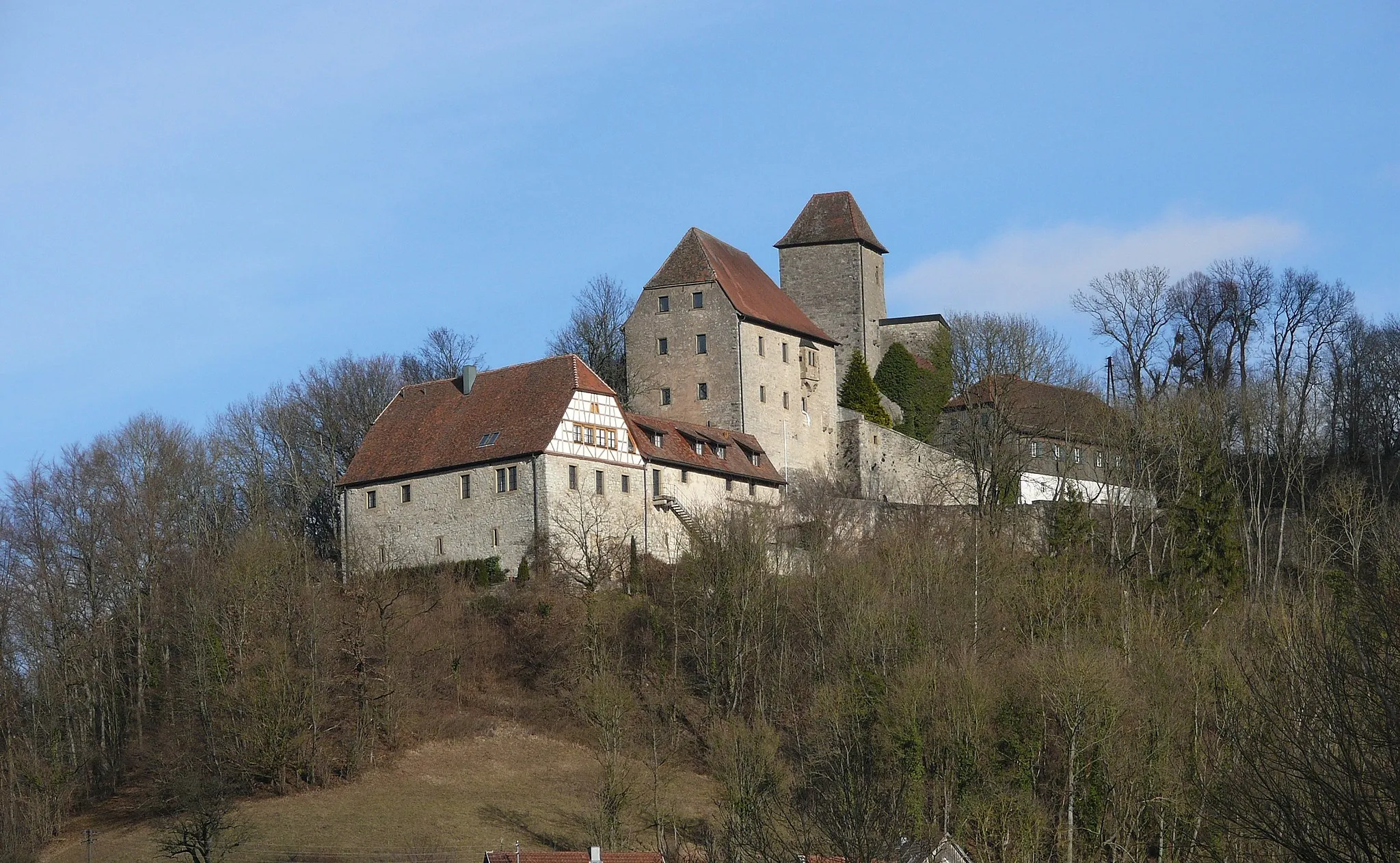 Photo showing: Schloss Tierberg, Braunsbach, Germany