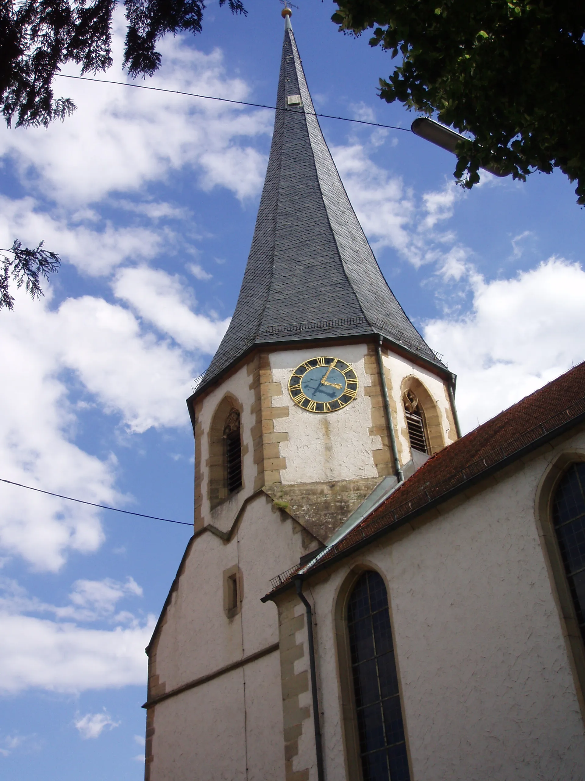 Photo showing: evangelische Kirche in Walheim