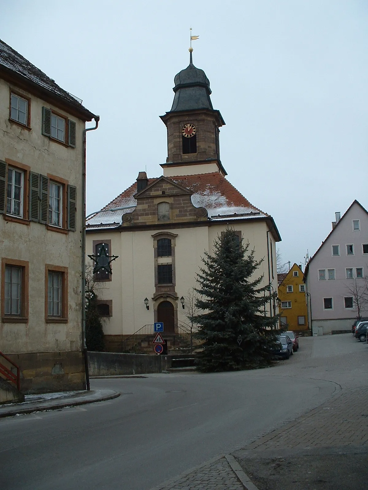 Photo showing: Evangelische Kirche in Gerabronn