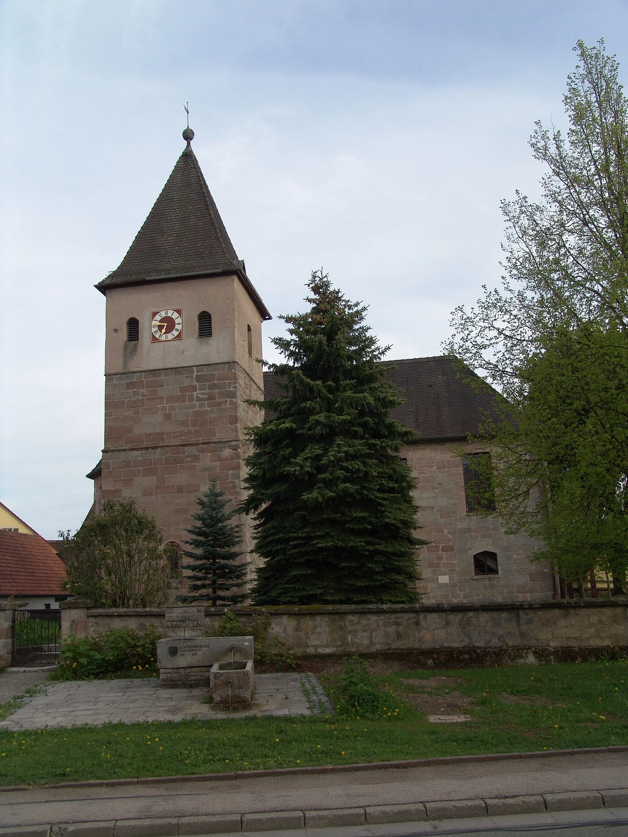 Photo showing: evang.-luth. Kirche St. Peter im Ammelbruch