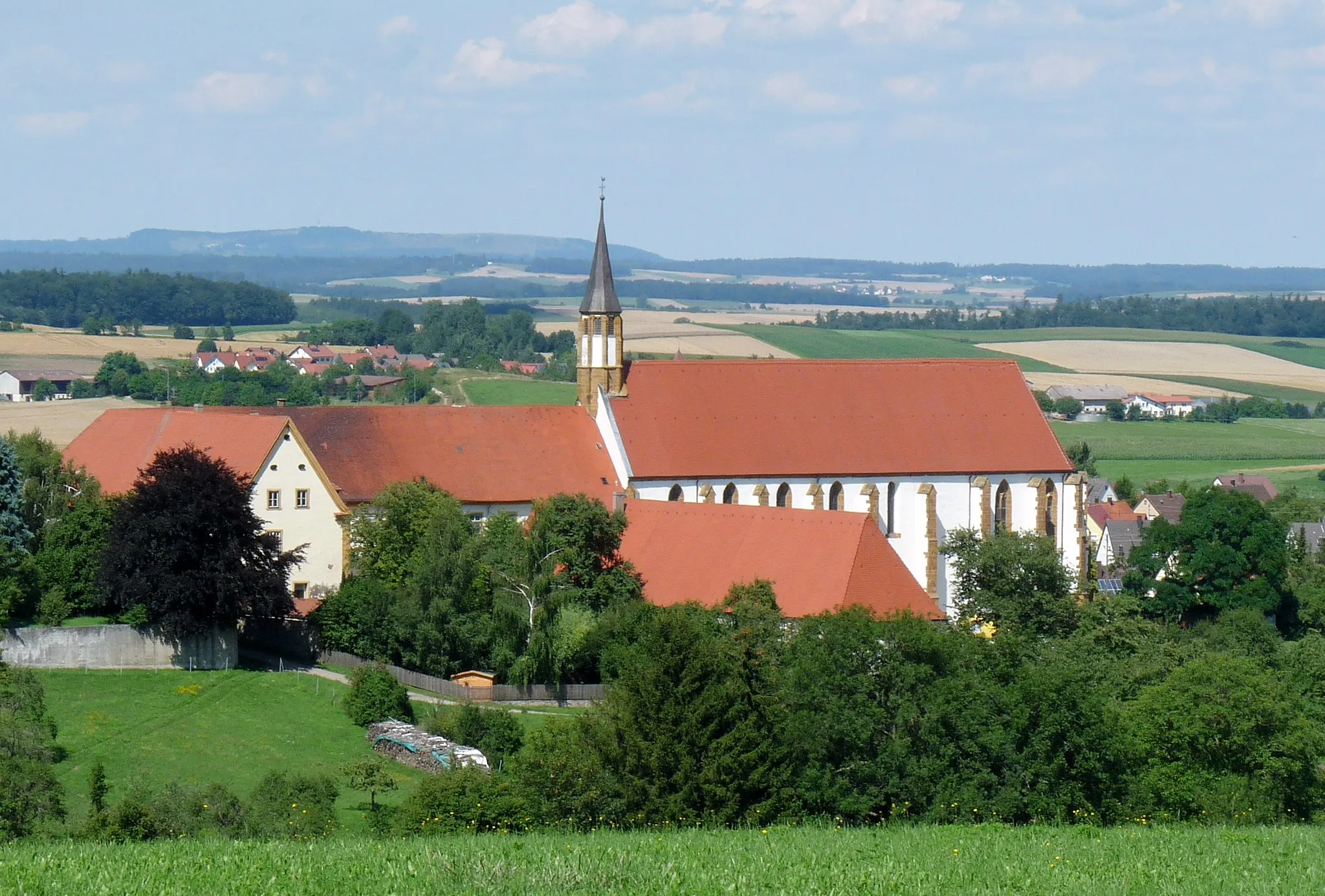 Photo showing: Das ehemalige Kloster in Kirchheim am Ries