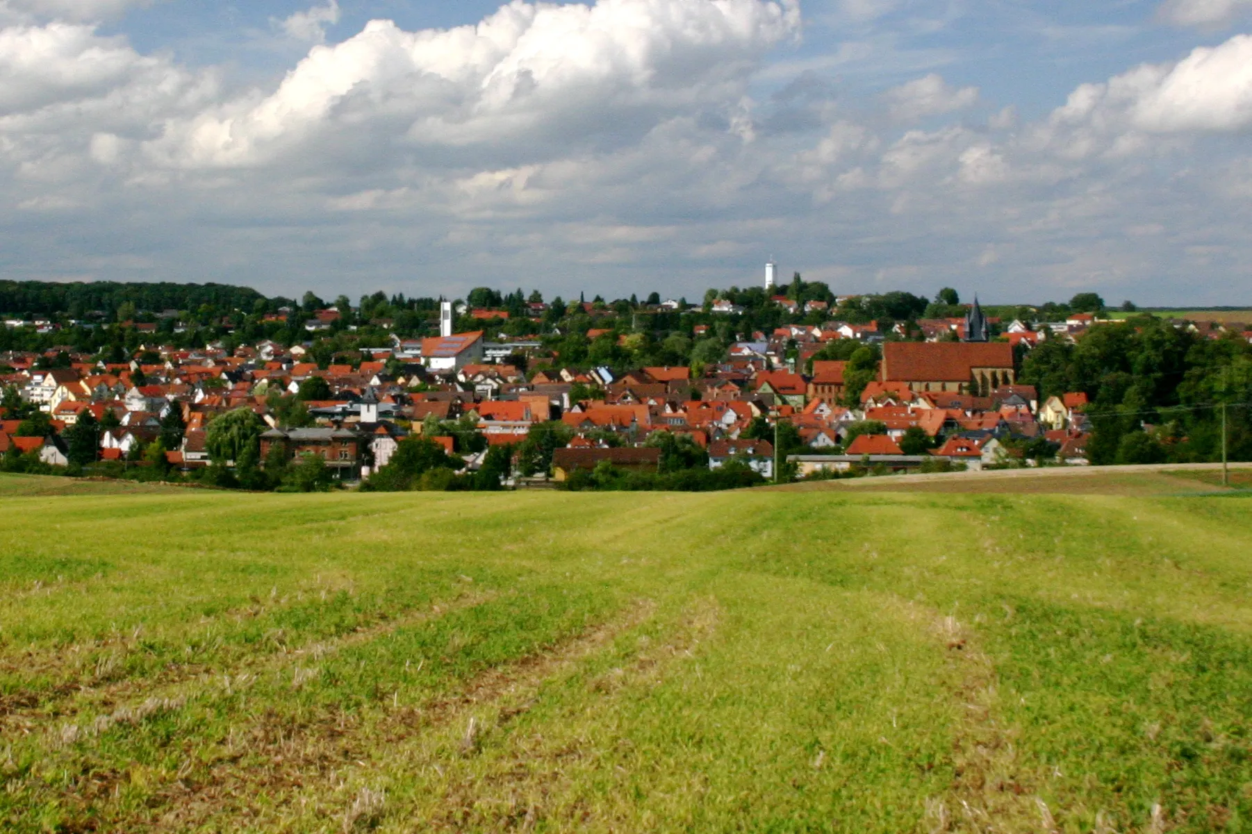 Photo showing: Stadtansicht Schwaigern