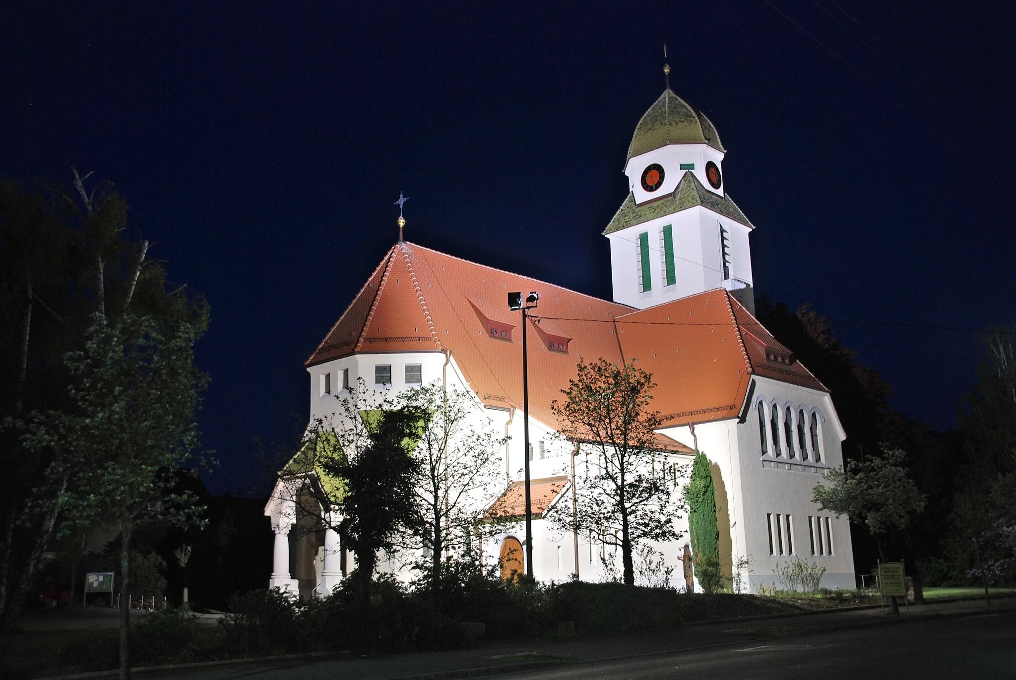 Photo showing: evangelische Christuskirche in Eislingen, Baden-Württemberg