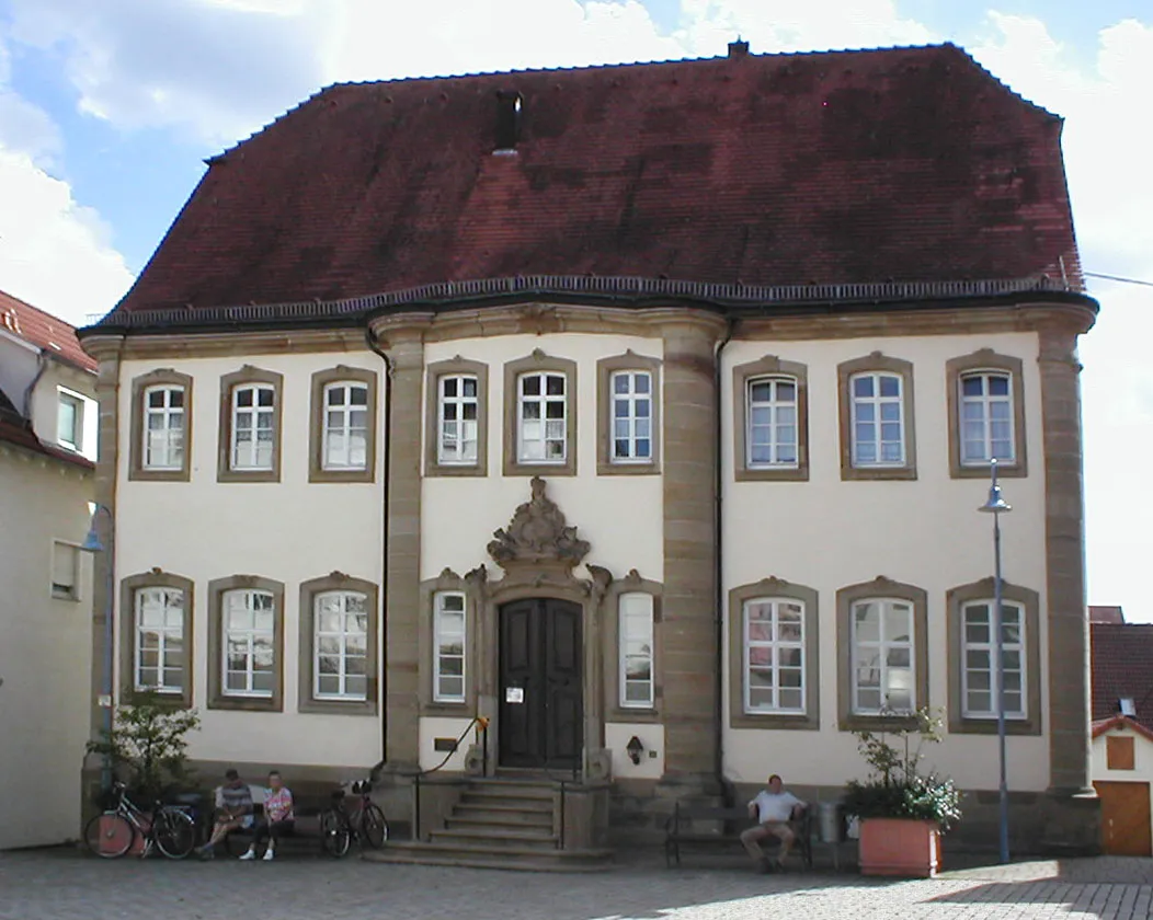 Photo showing: Evang. Pfarrhaus in Nordheim, erbaut als Verwaltunssitz des Bistums Worms 1763