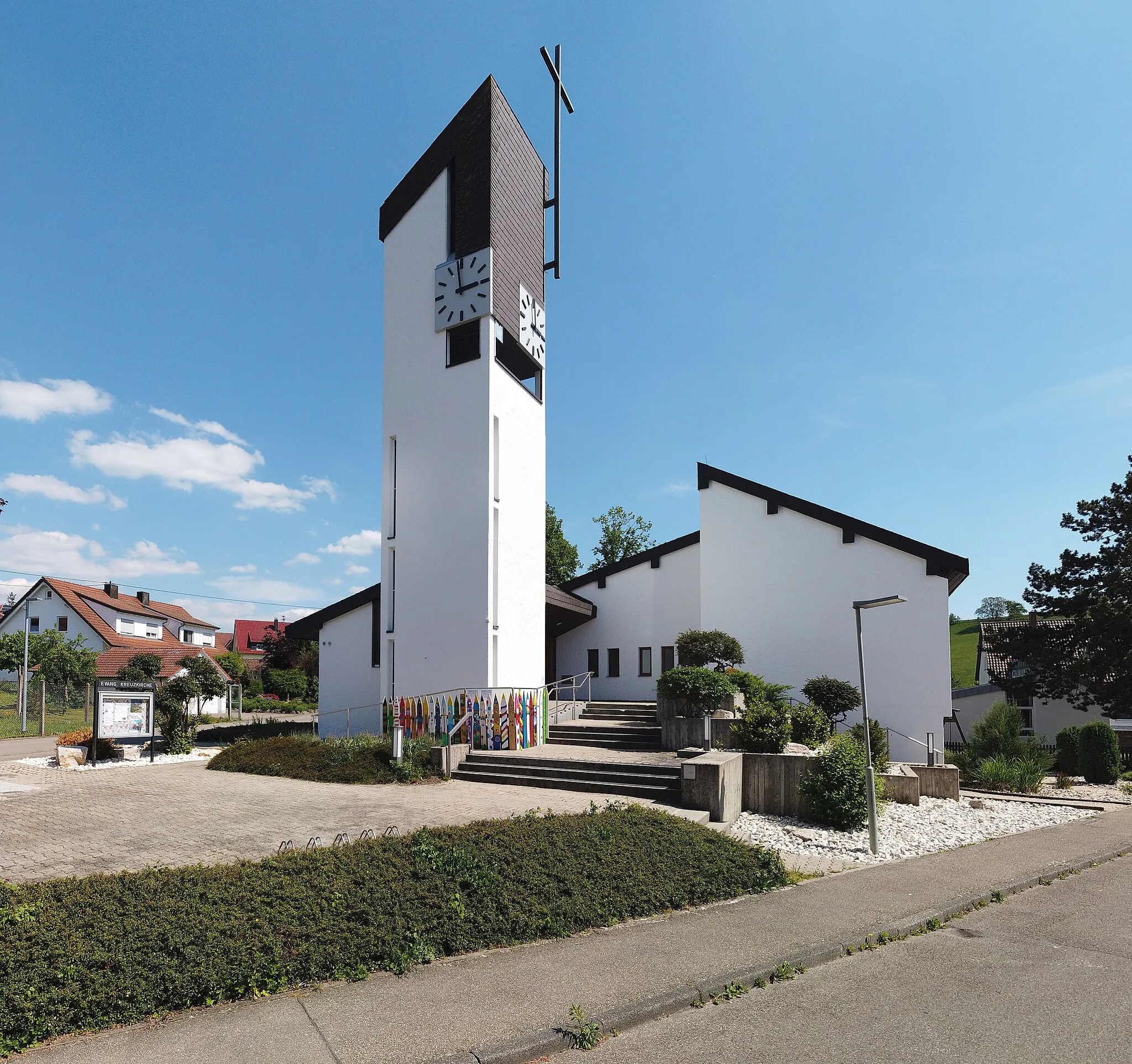 Photo showing: Kreuzkirche in Auenwald, Rems-Murr-Kreis, Deutschland
