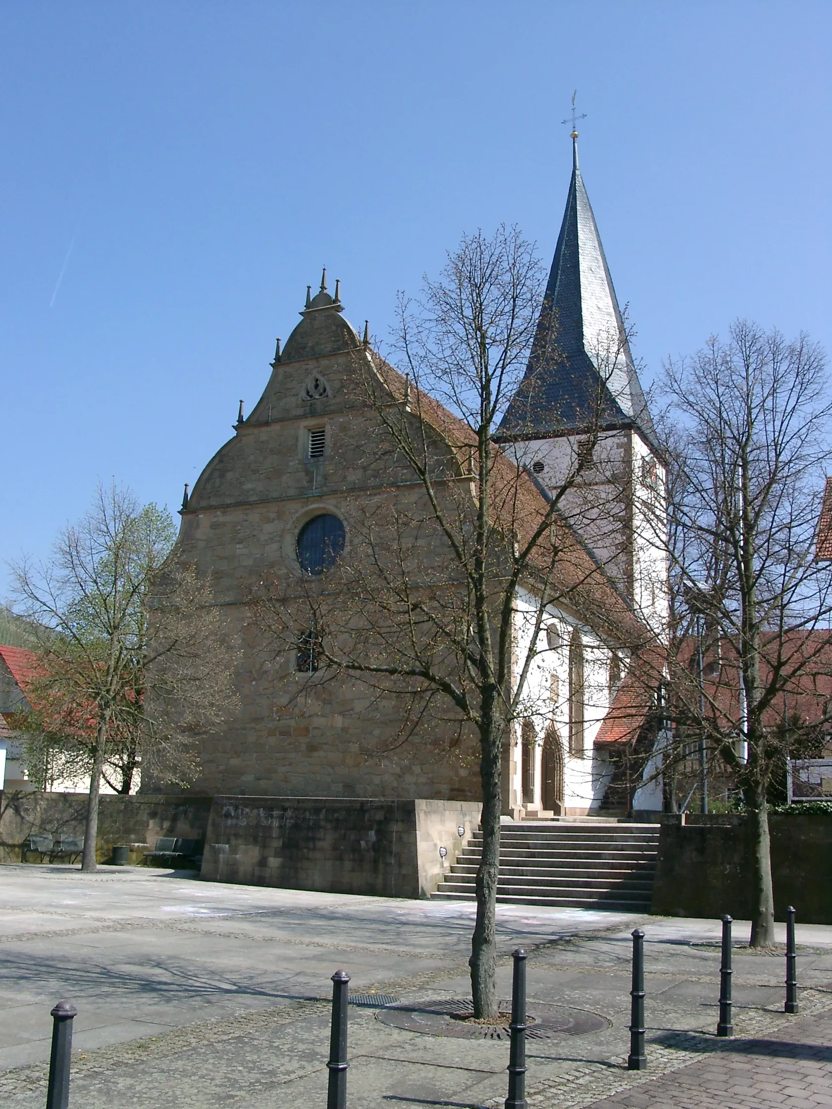 Photo showing: Pfaffenhofen (Baden-Württemberg), Evangelische Kirche