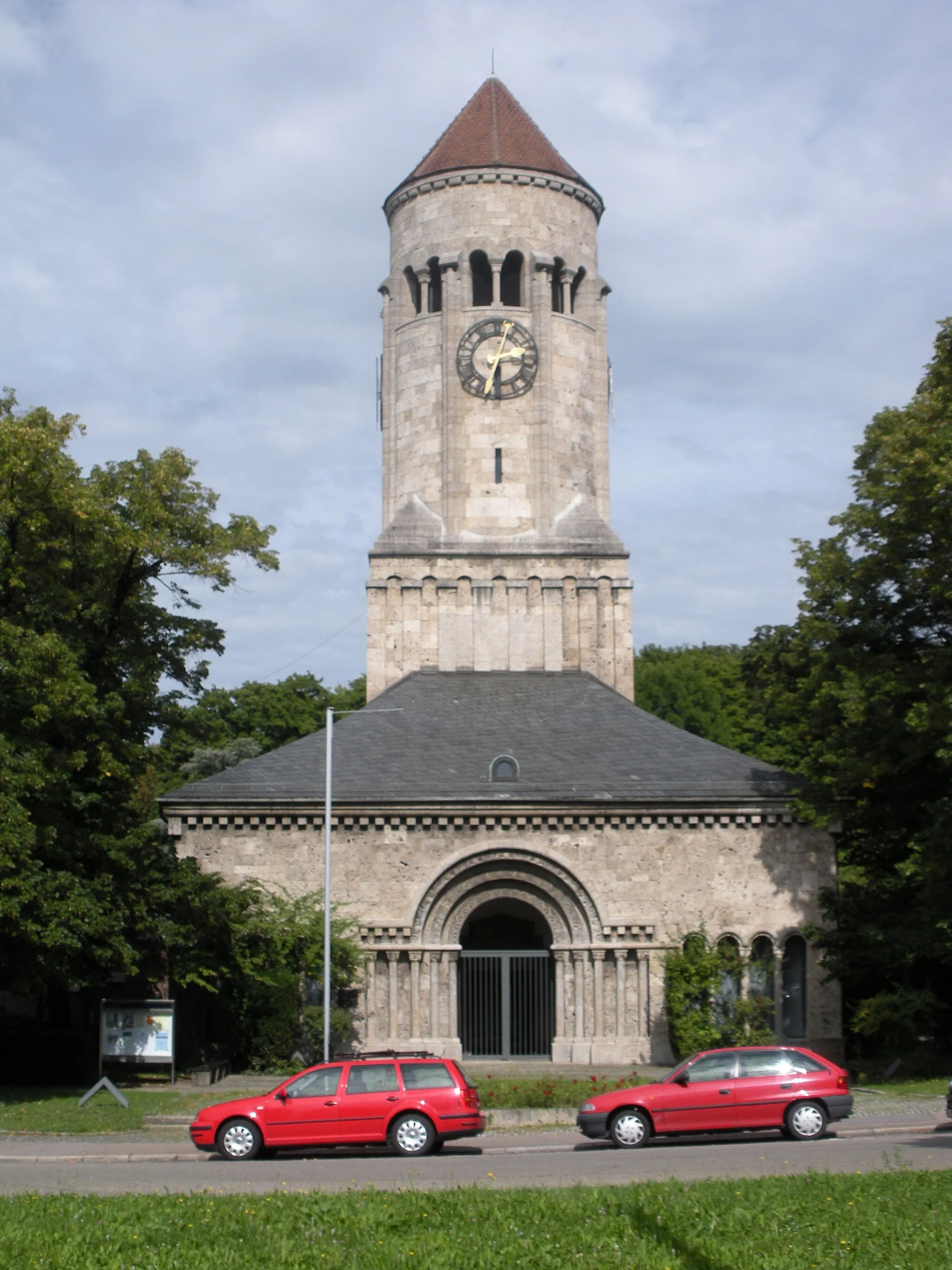 Photo showing: Protestant Church of the Savior in Stuttgart-East