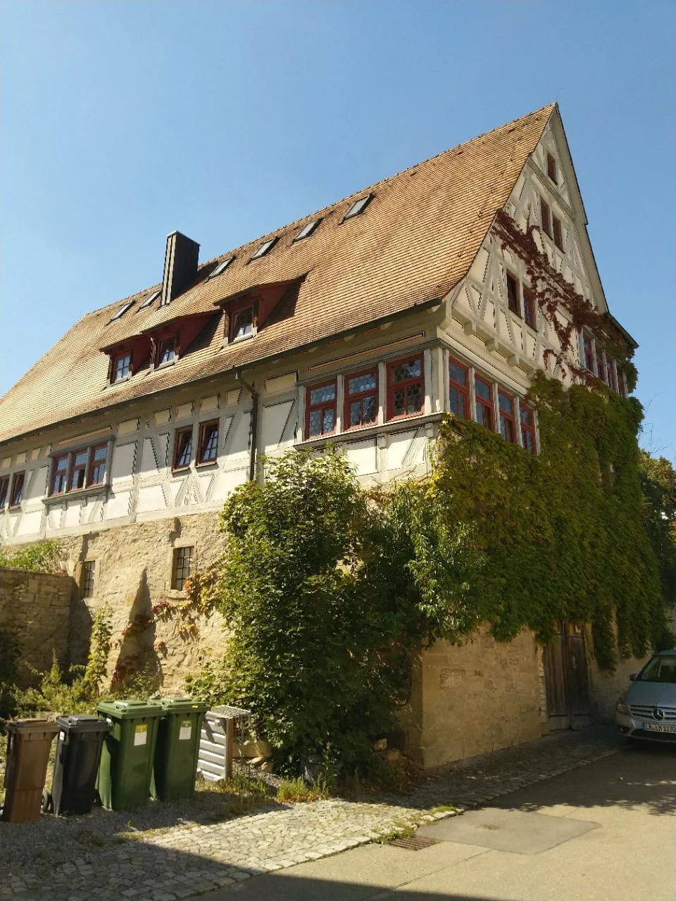 Photo showing: Ein schmuckes Schmuckfachwerkhaus ist das 1614 erbaute Schlössle in Murr