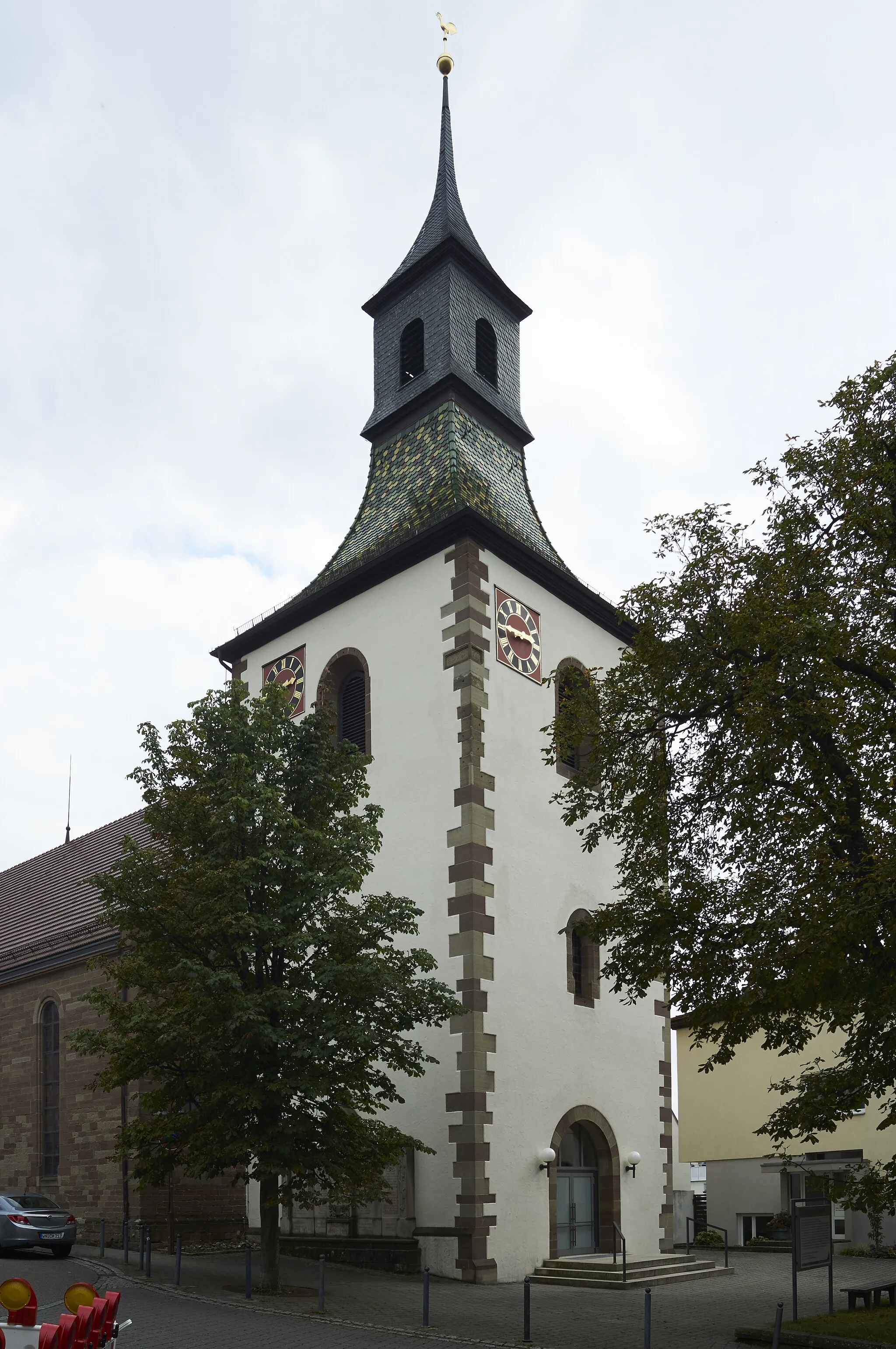 Photo showing: Pfarrkirche, Kirchstraße 10, Korb