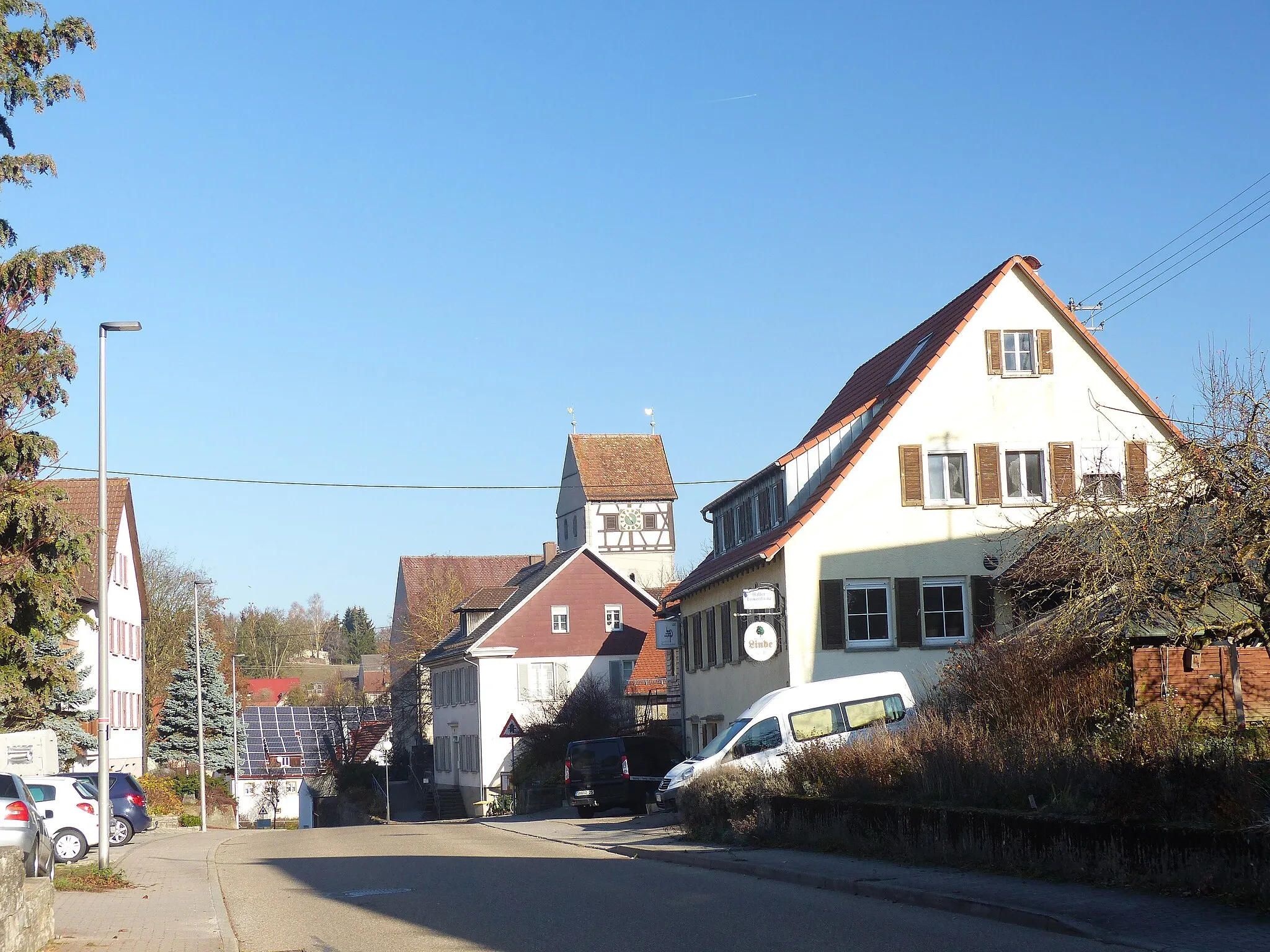 Photo showing: The village Waldtann, part of the municipality of Kreßberg
