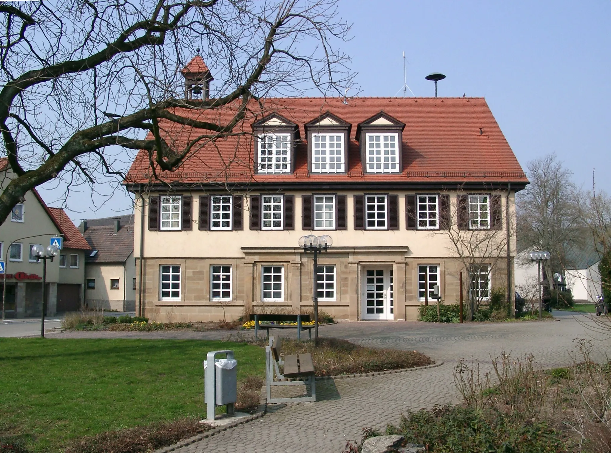 Photo showing: Ellhofen, Rathaus