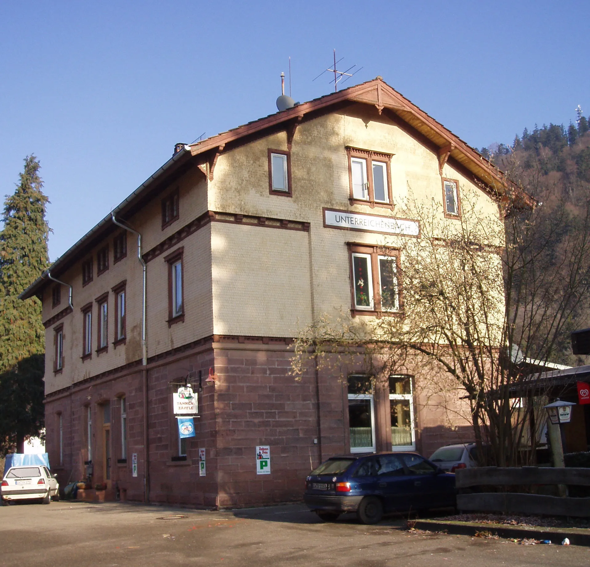 Photo showing: Bahnhof Unterreichenbach
