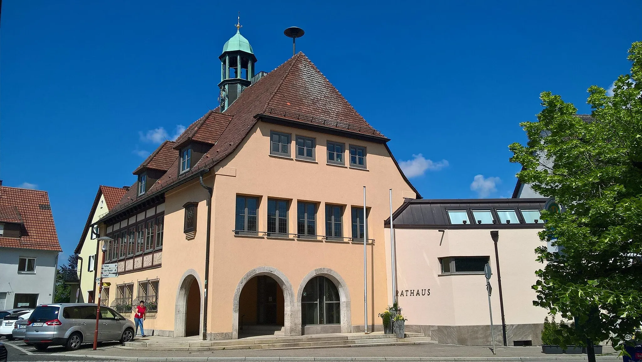 Photo showing: Rathaus Löwenstein