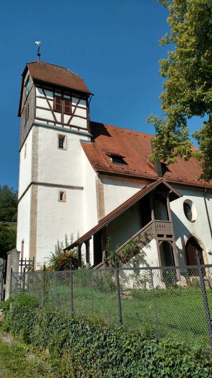 Photo showing: Bernhardskirche im Stuttgarter Ortsteil Rohracker von 1447 ff.