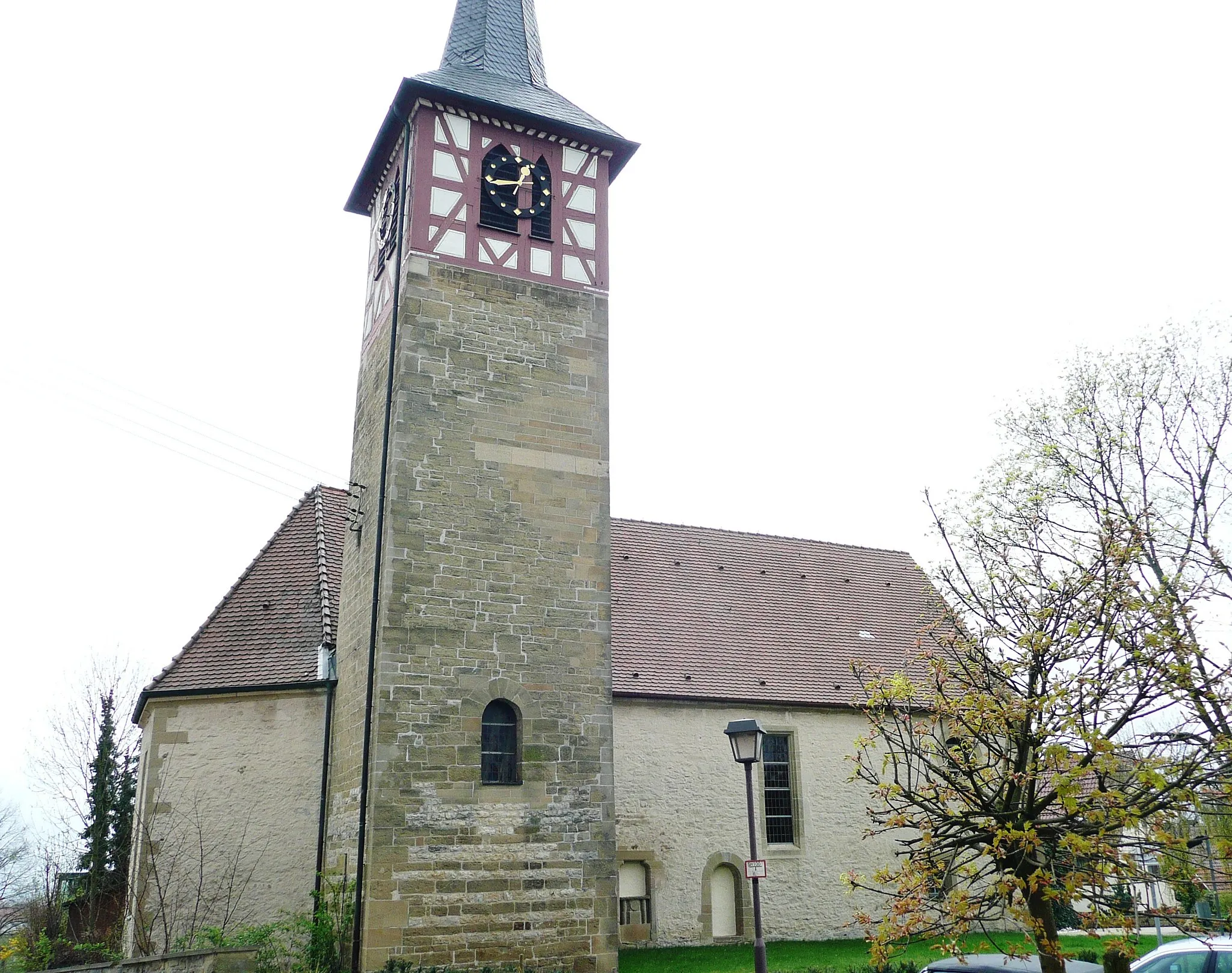 Photo showing: Evangelische Martinskirche in Affalterbach