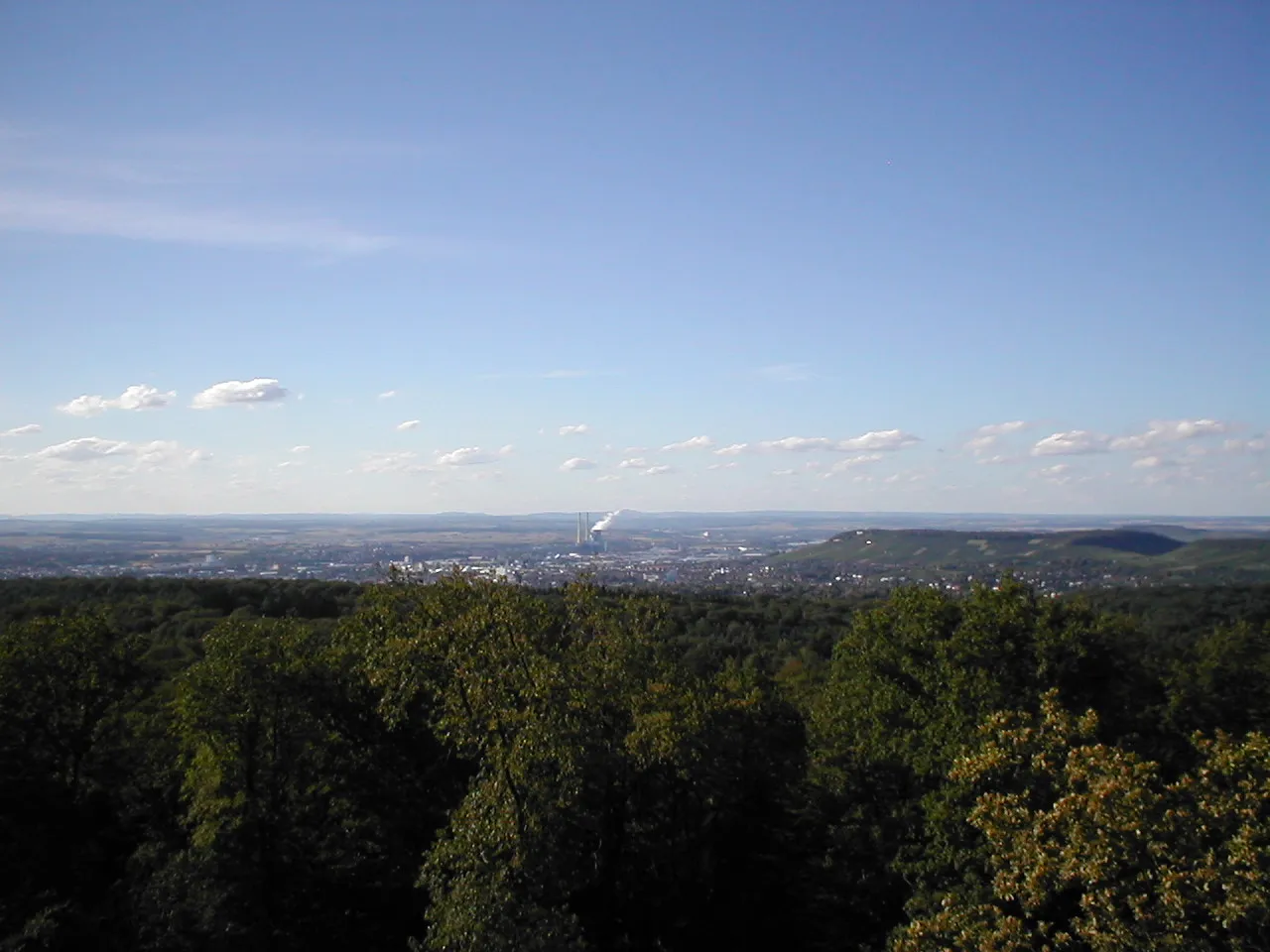 Photo showing: Blick vom Schweinsbergturm (367 m ü. NN) über Heilbronn