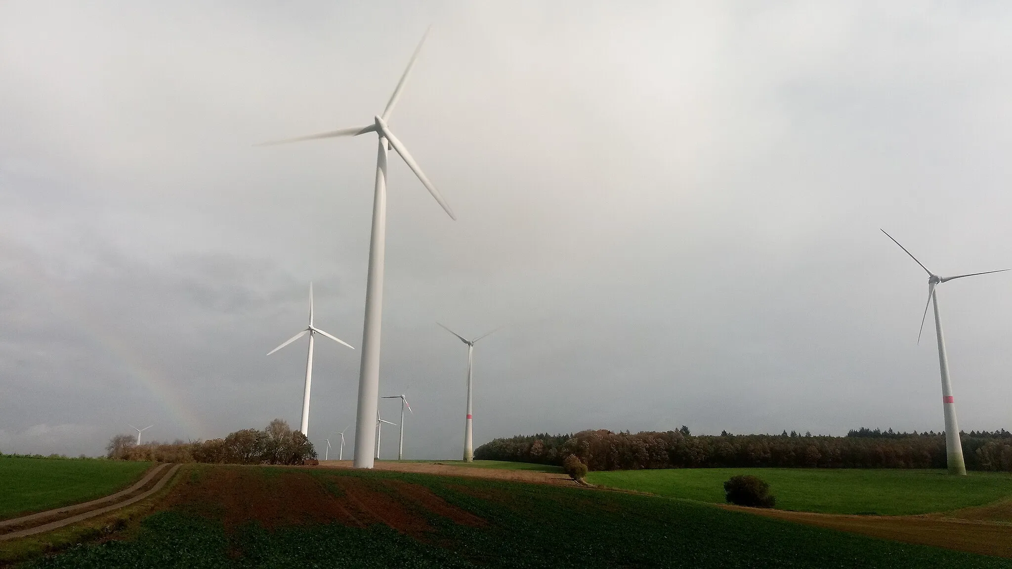 Photo showing: Windpark Erfel