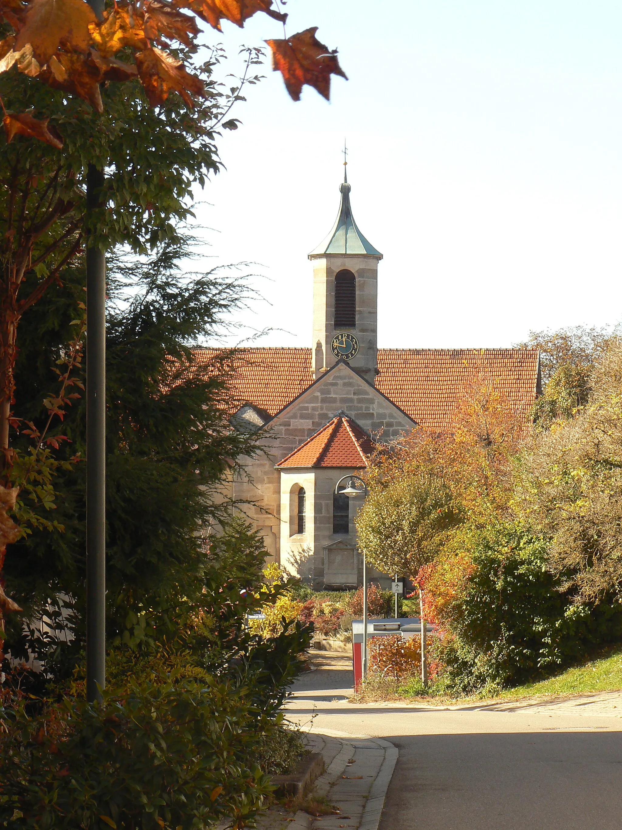 Photo showing: Schorndorf Oberberken Kirche