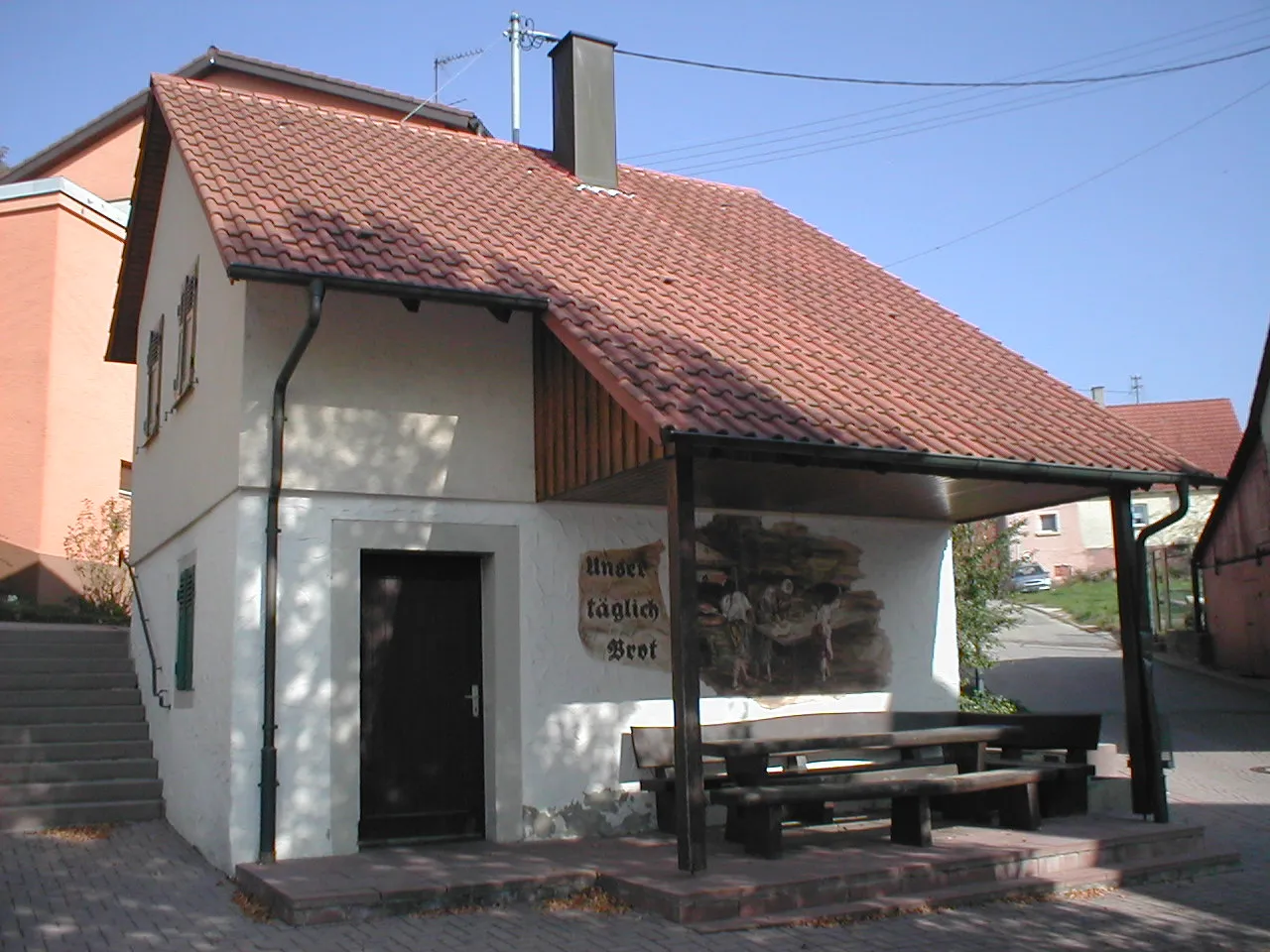Photo showing: Backhaus in Lampoldshausen