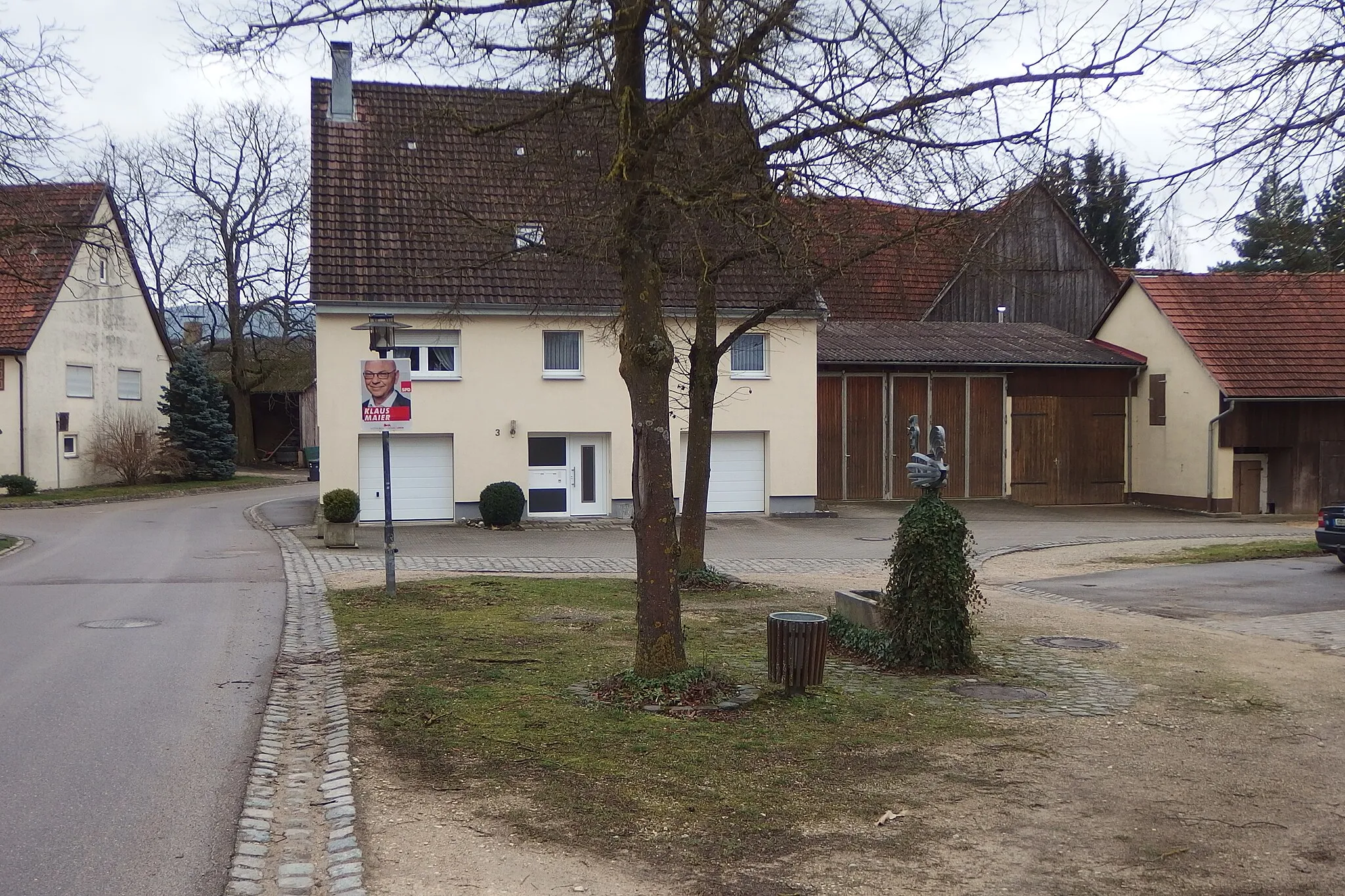 Photo showing: Ortsmitte Beiswang, Böbingen an der Rems