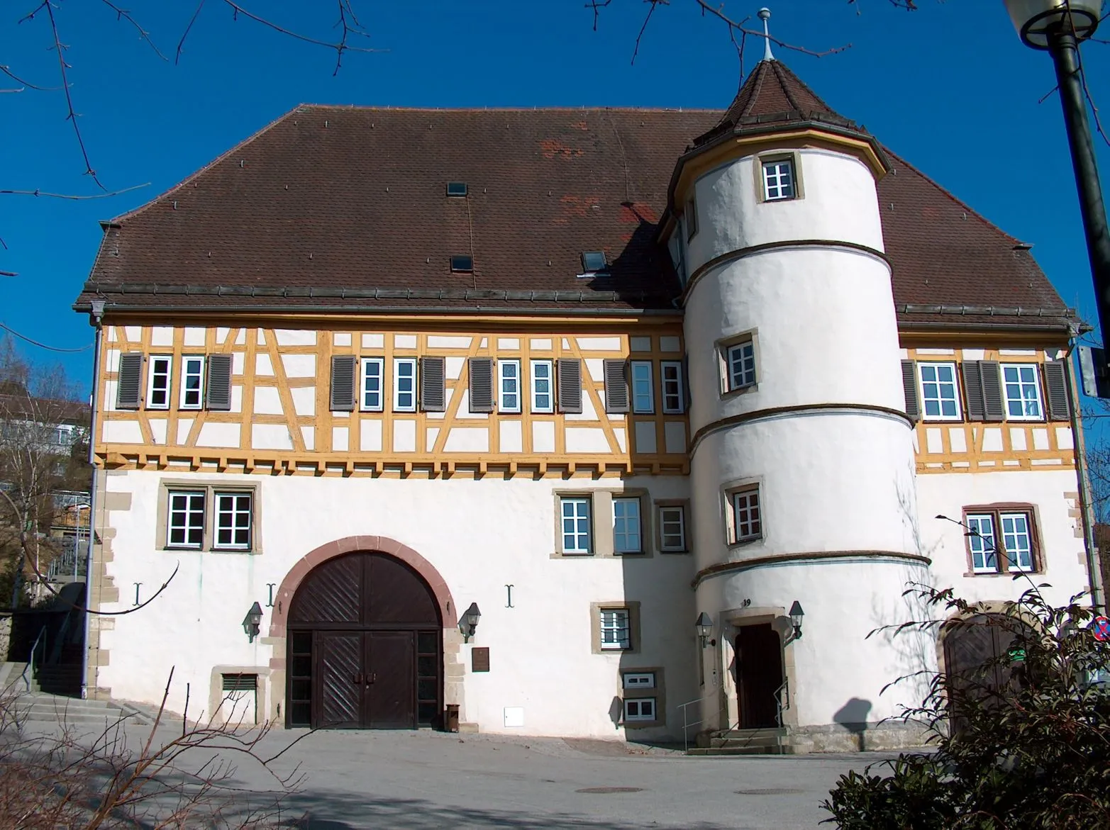 Photo showing: Das Schloss in Deufringen bei Aidlingen