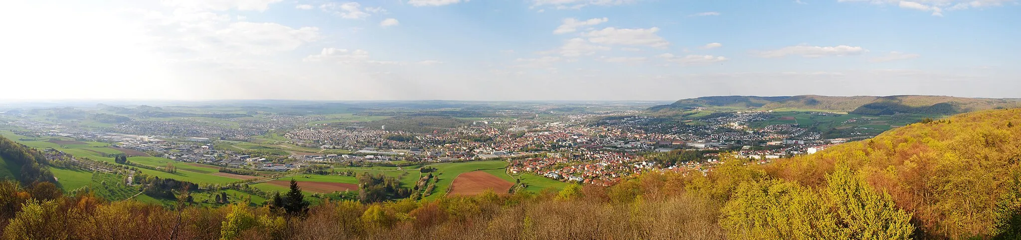 Photo showing: Panorama vom Aalbäumle