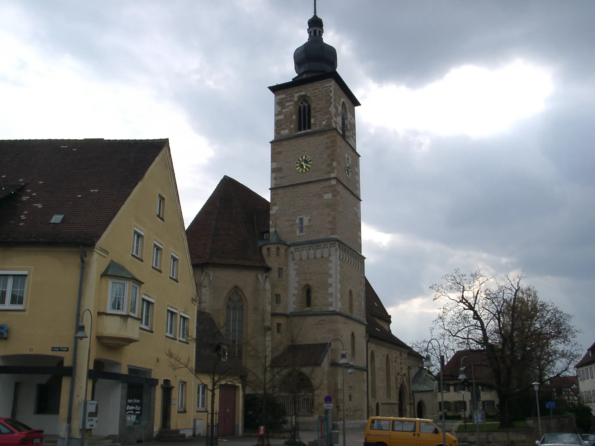 Photo showing: St John's church in Crailsheim