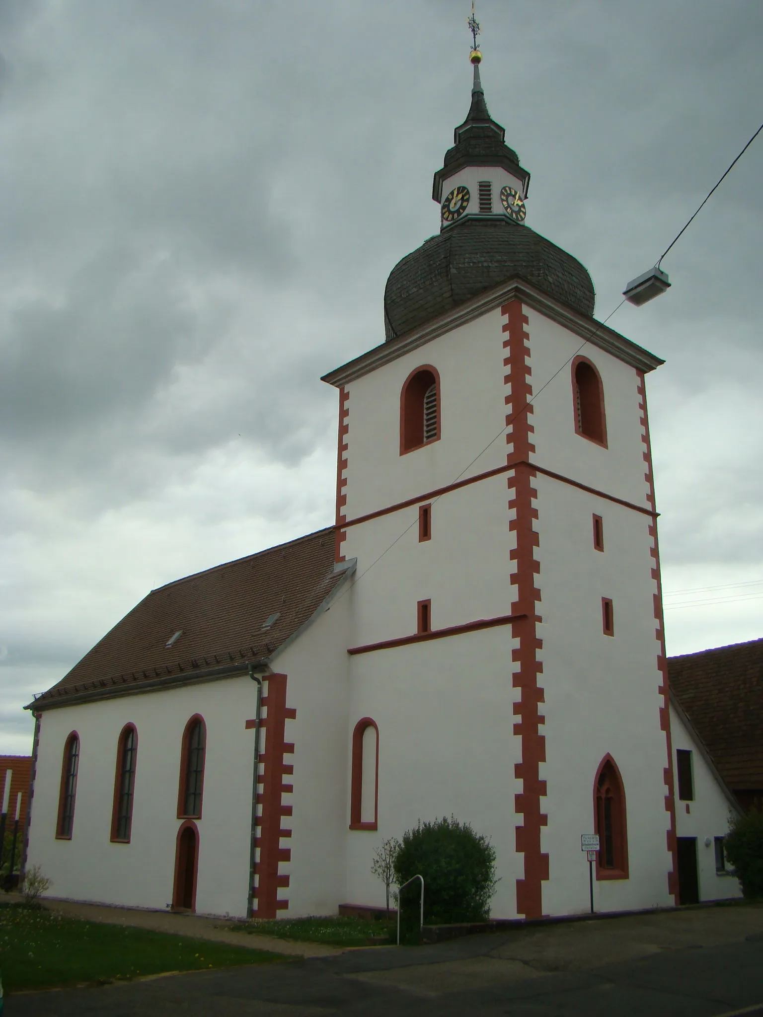Photo showing: Großeicholzheim, Laurentiuskirche