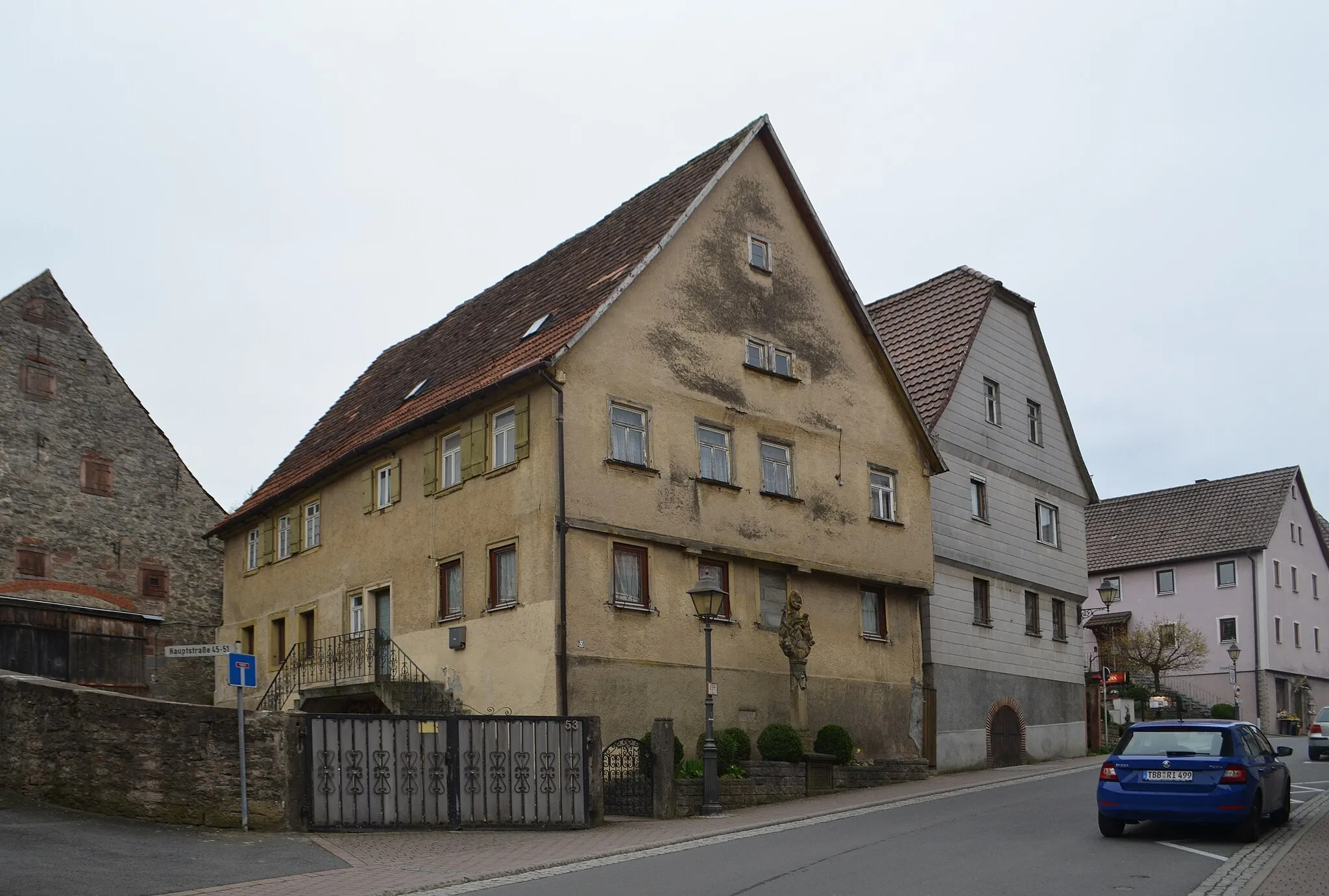 Photo showing: Markelsheim, Hauptstraße 53