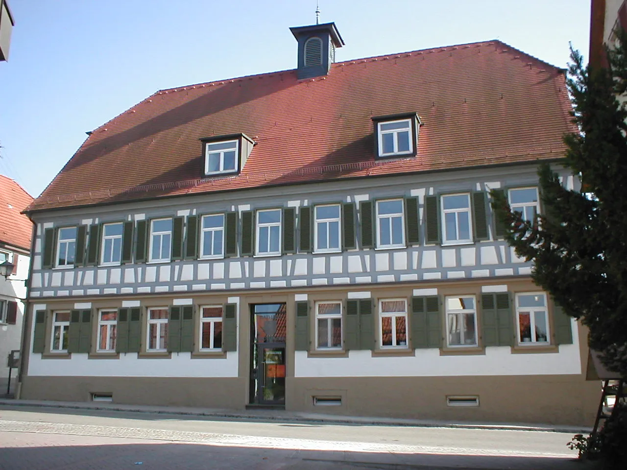 Photo showing: Rathaus von Kochersteinsfeld