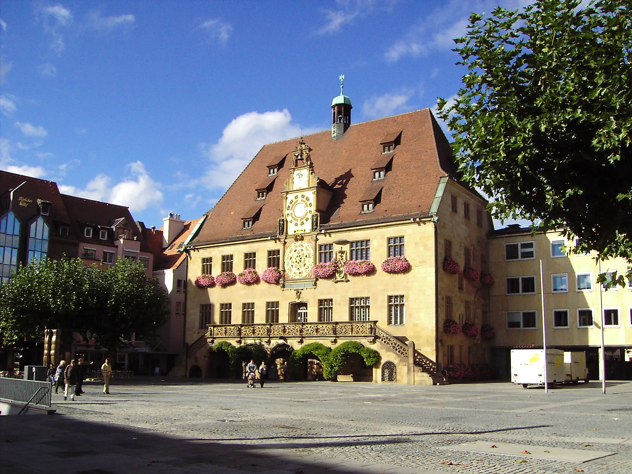 Photo showing: Town hall of the City Heilbronn