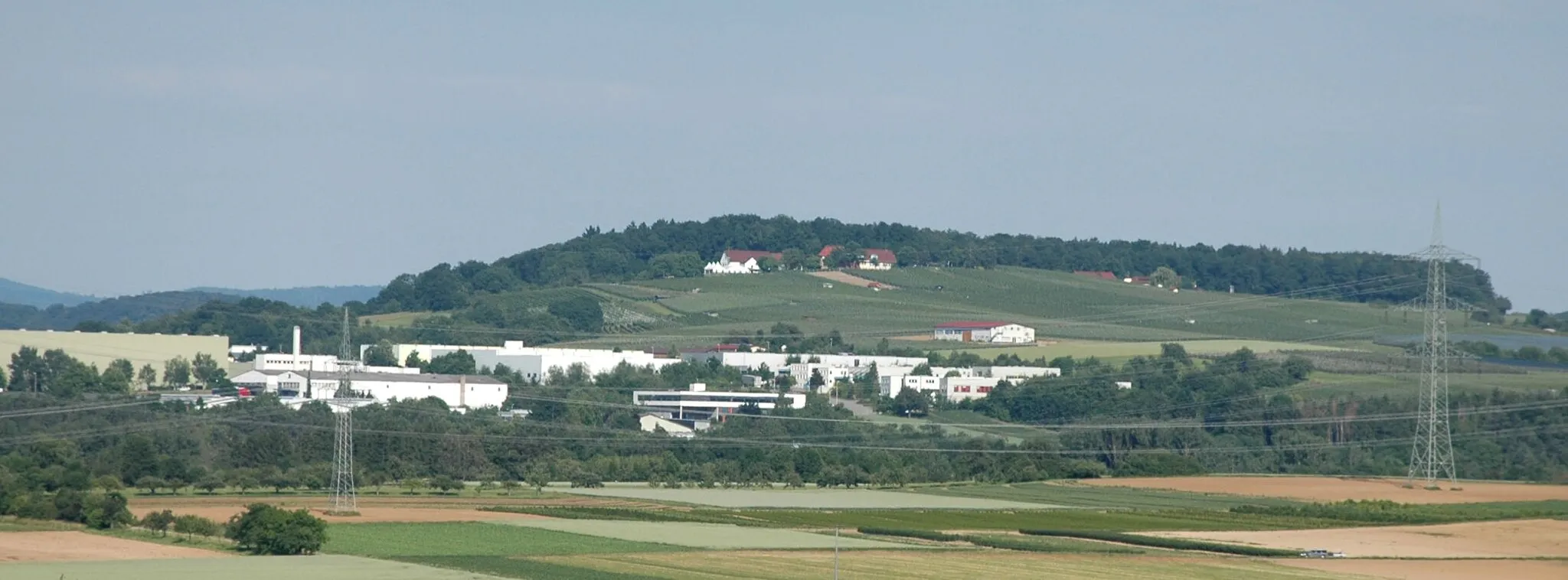 Photo showing: Blick auf den Haigern von Nordheim.